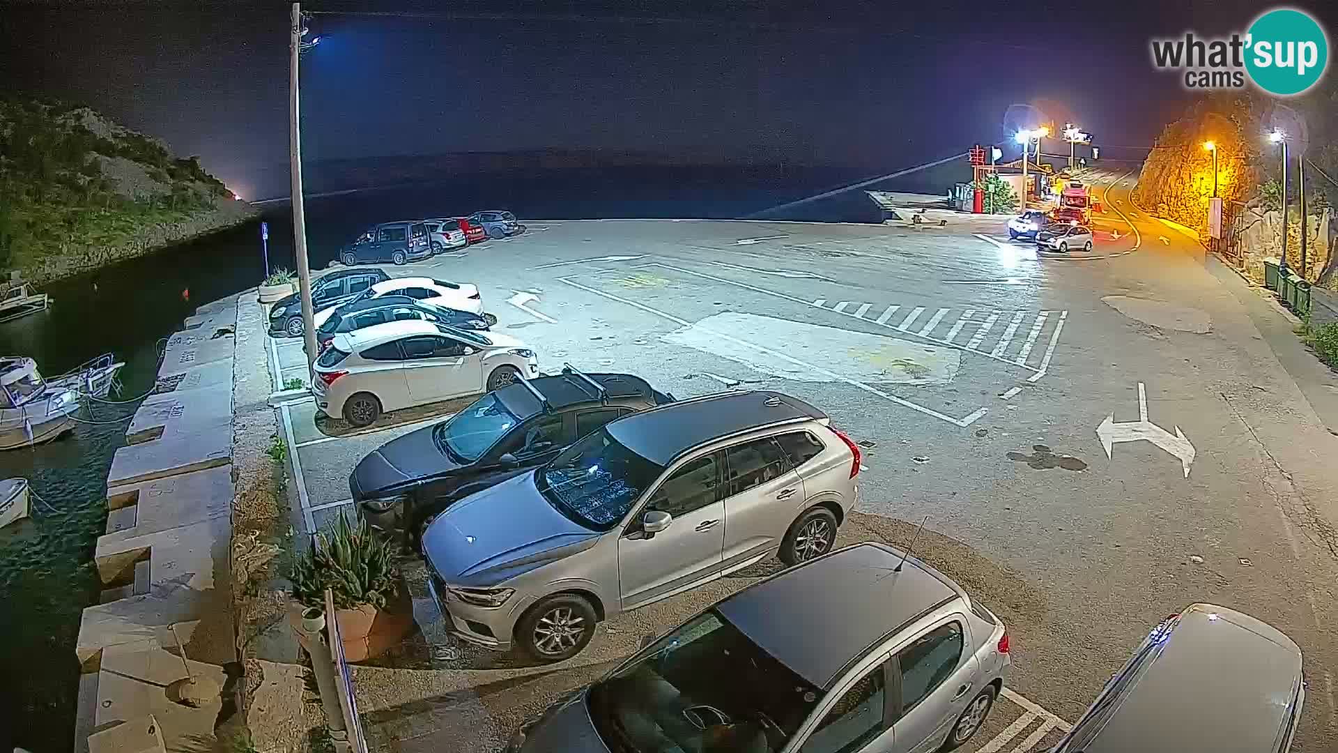 Webcam porto traghetti di Prizna – per l’isola di Pag
