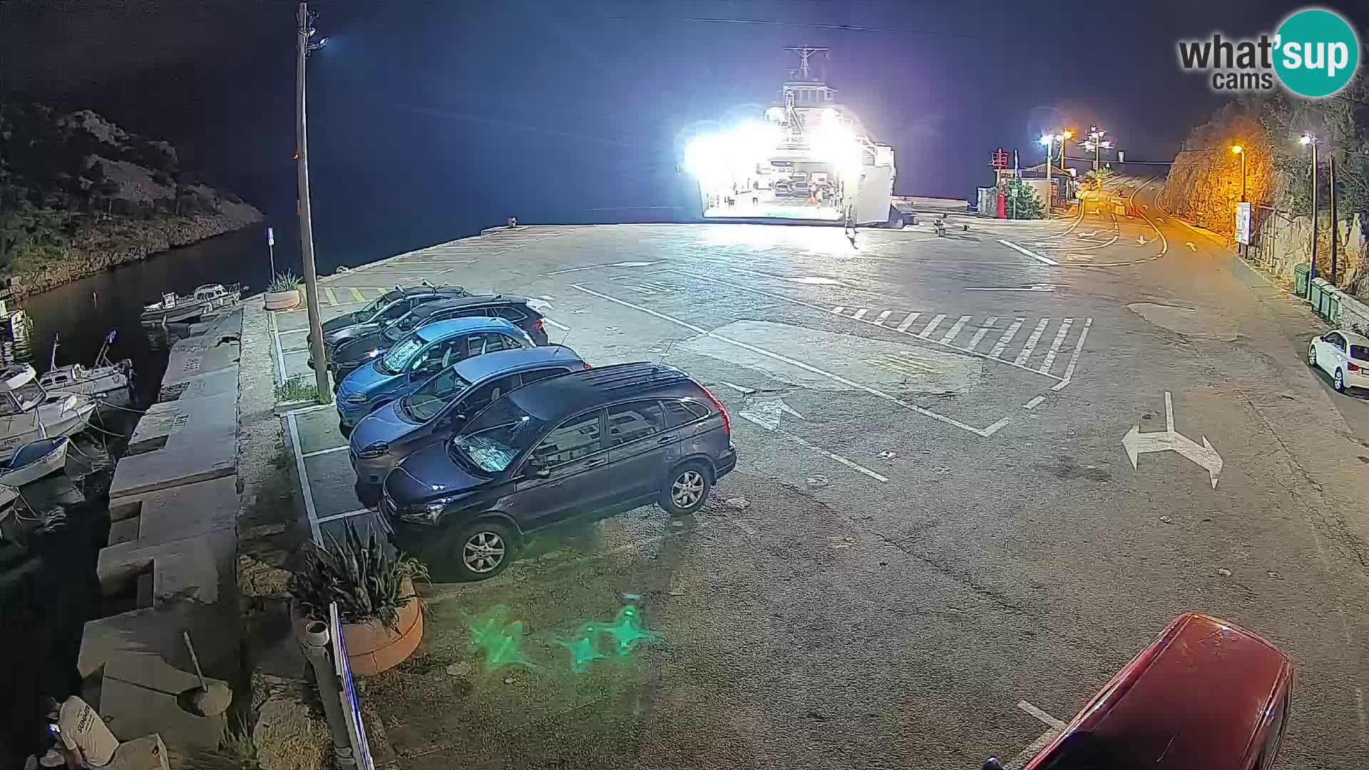 Webcam porto traghetti di Prizna – per l’isola di Pag