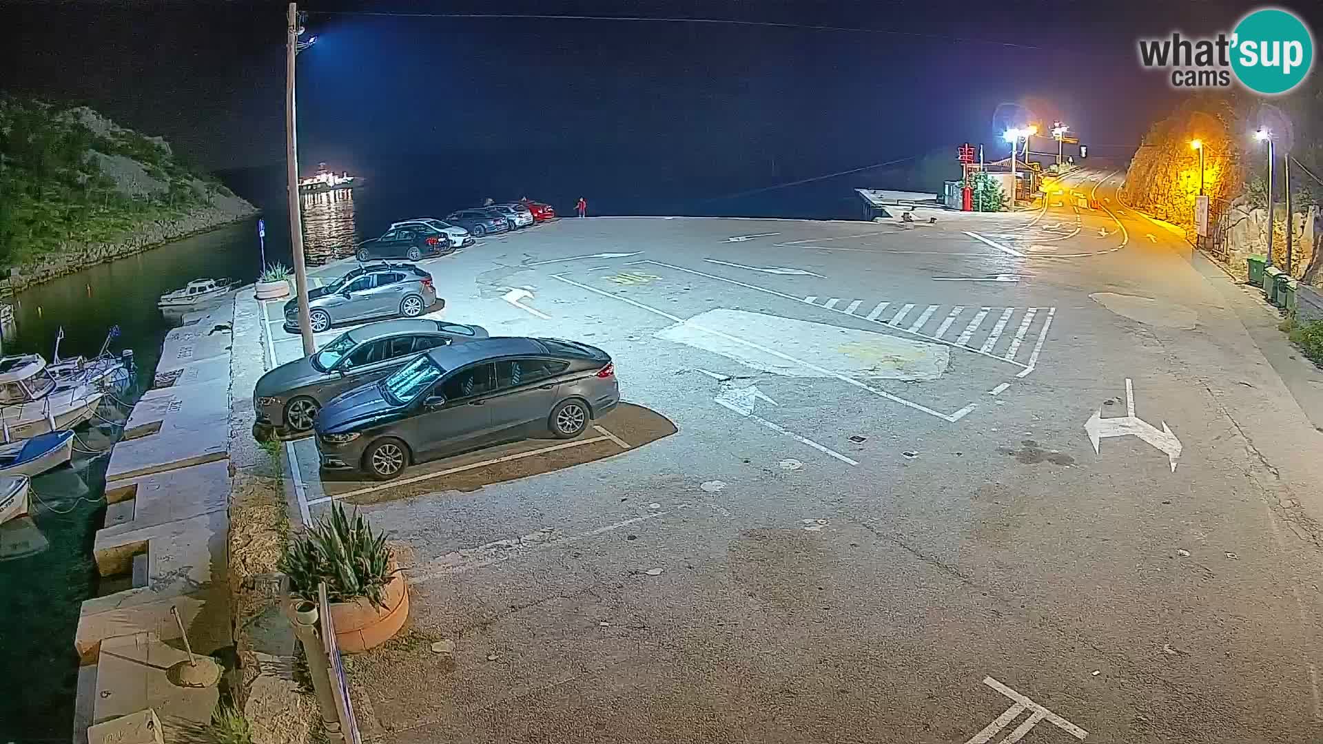 Webcam porto traghetti di Prizna – per l’isola di Pag