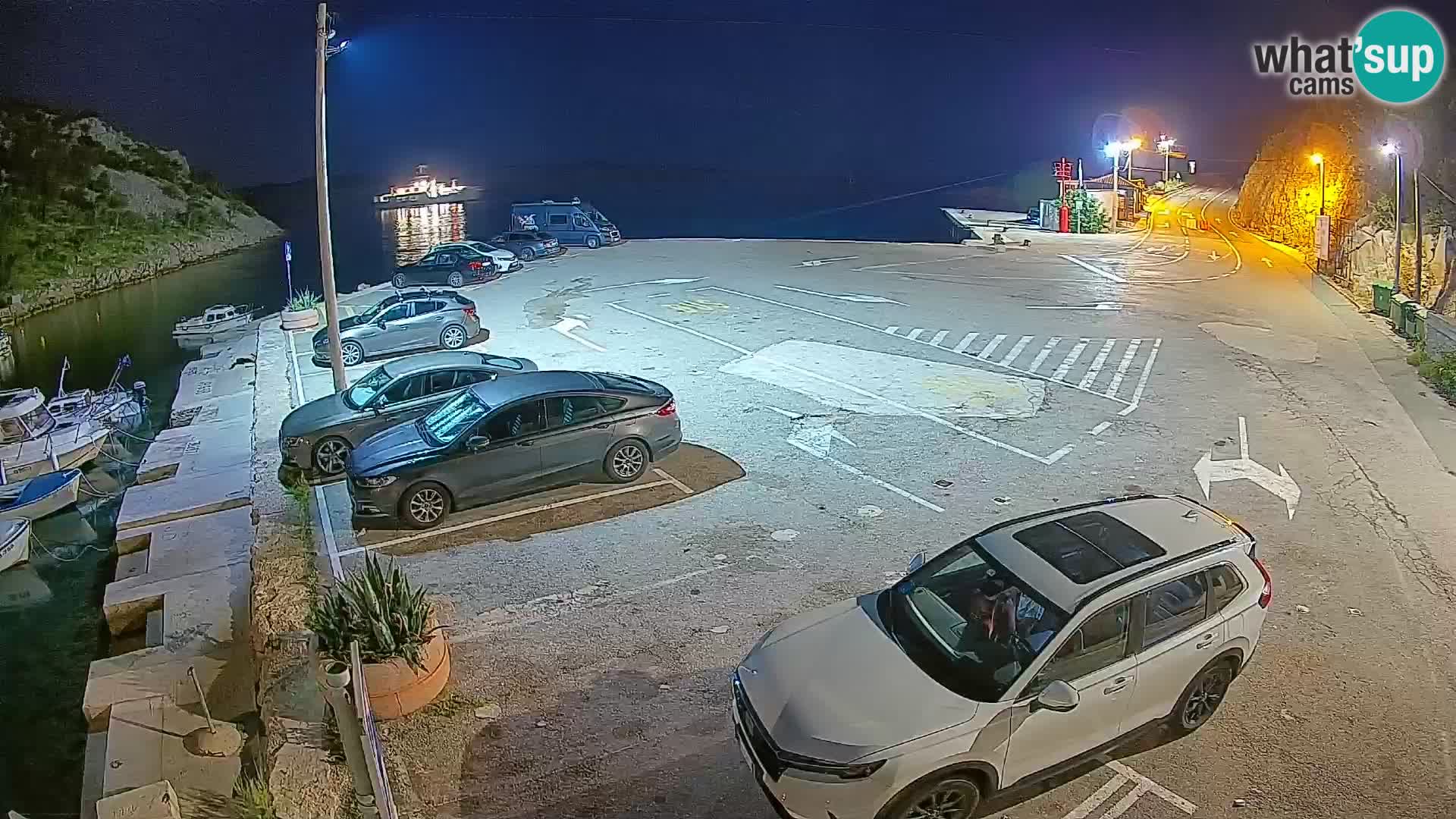 Webcam porto traghetti di Prizna – per l’isola di Pag