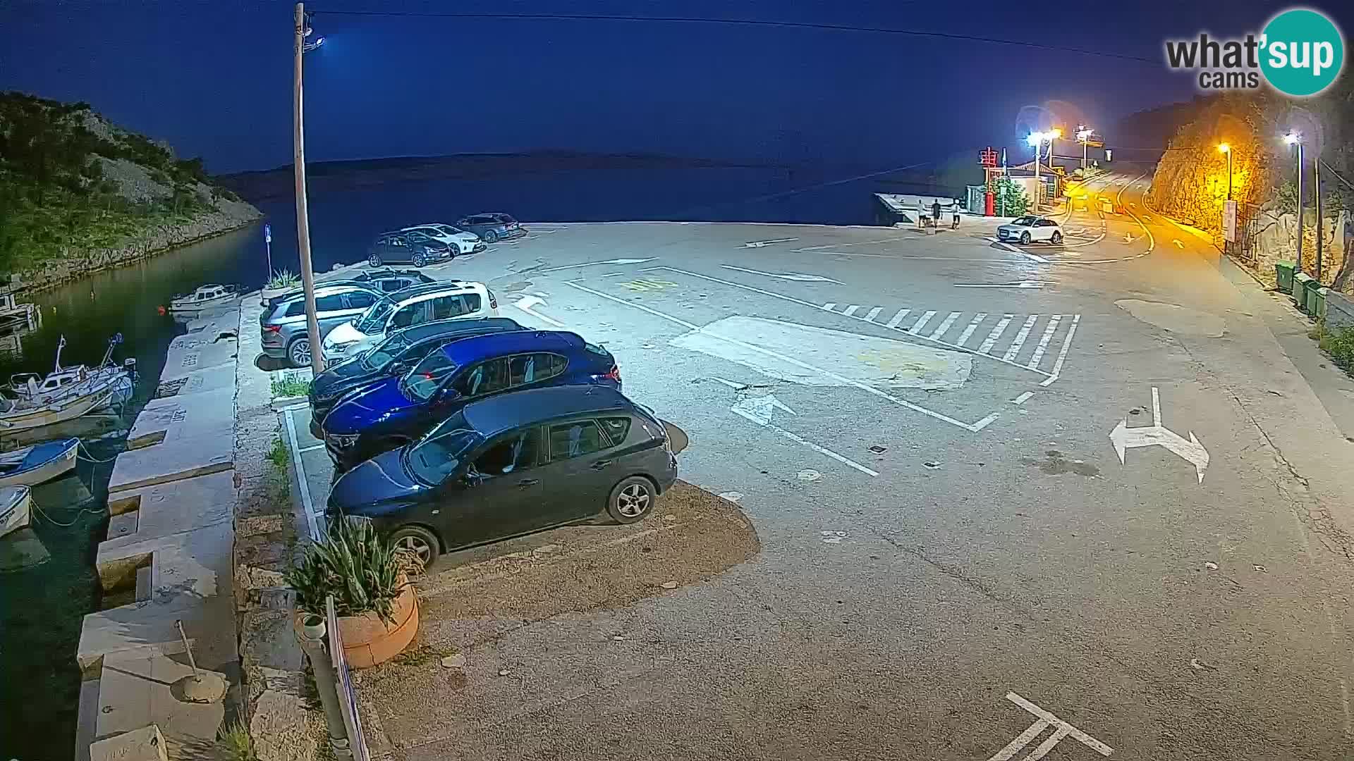 Webcam porto traghetti di Prizna – per l’isola di Pag