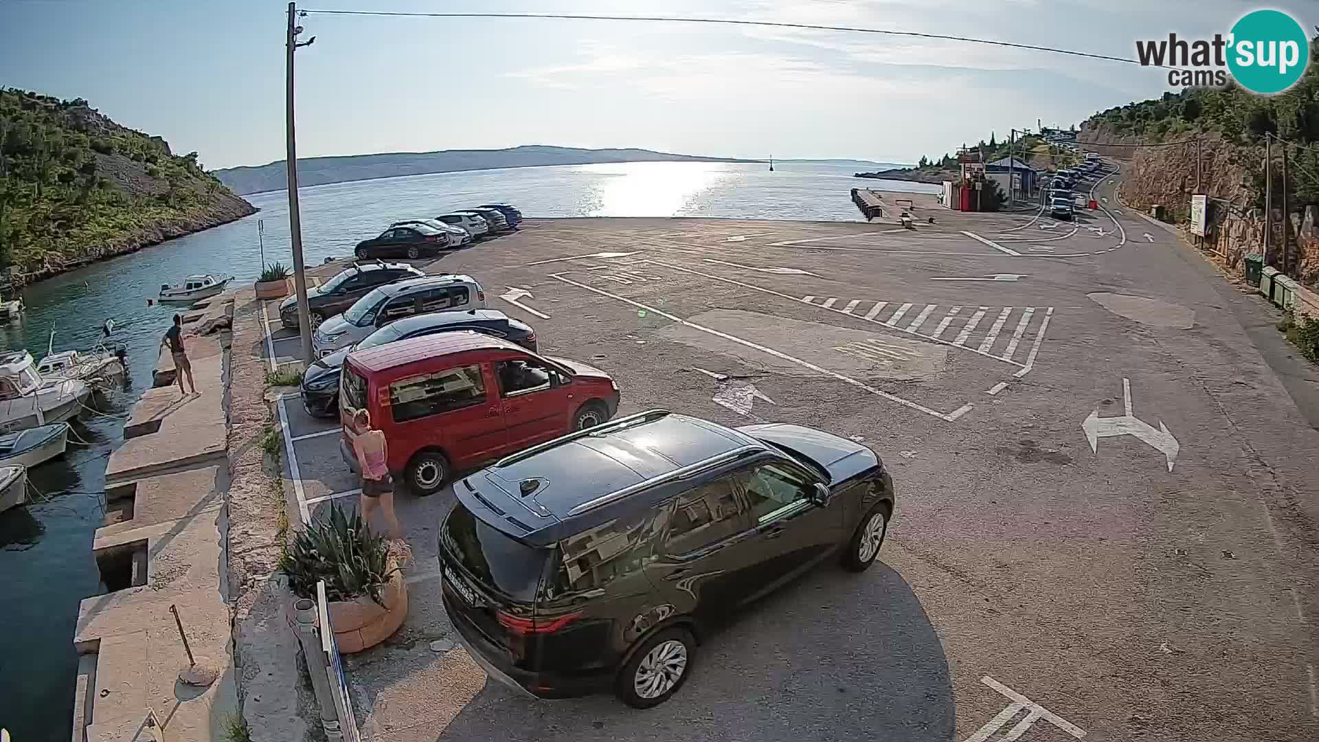 Webcam porto traghetti di Prizna – per l’isola di Pag