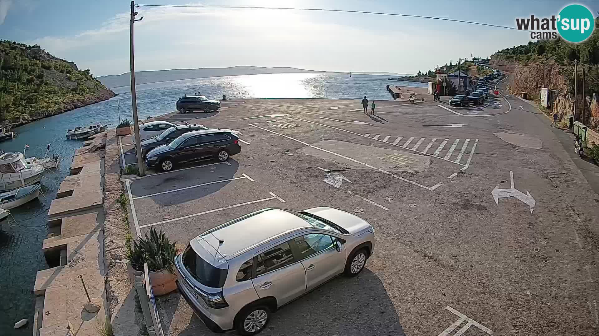 Webcam porto traghetti di Prizna – per l’isola di Pag