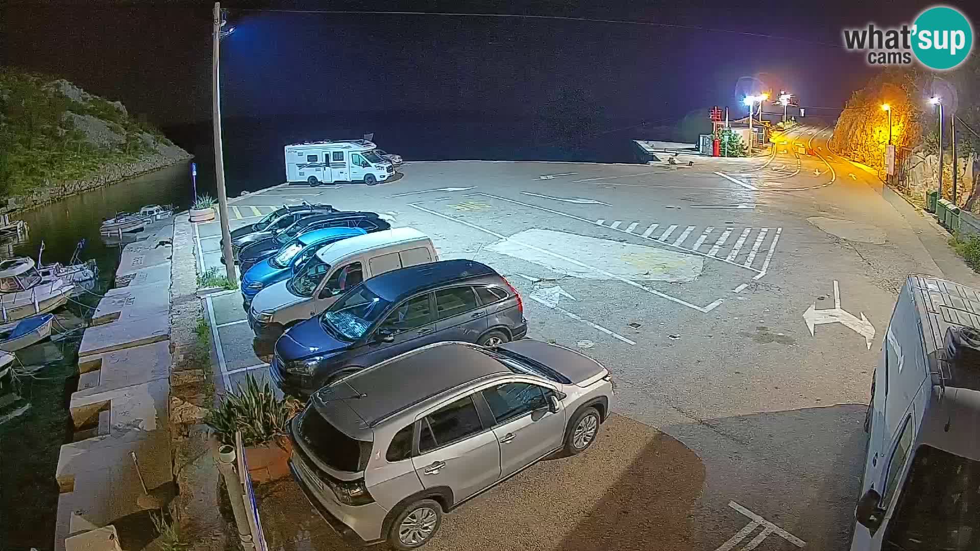 Webcam porto traghetti di Prizna – per l’isola di Pag