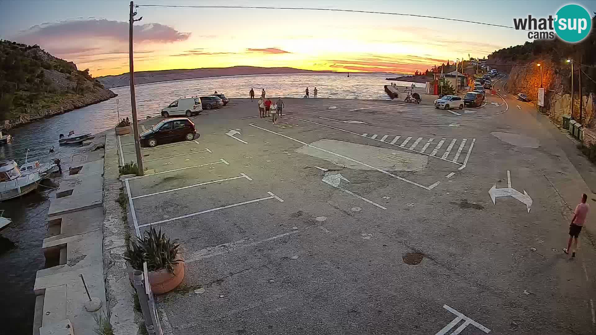 Webcam porto traghetti di Prizna – per l’isola di Pag