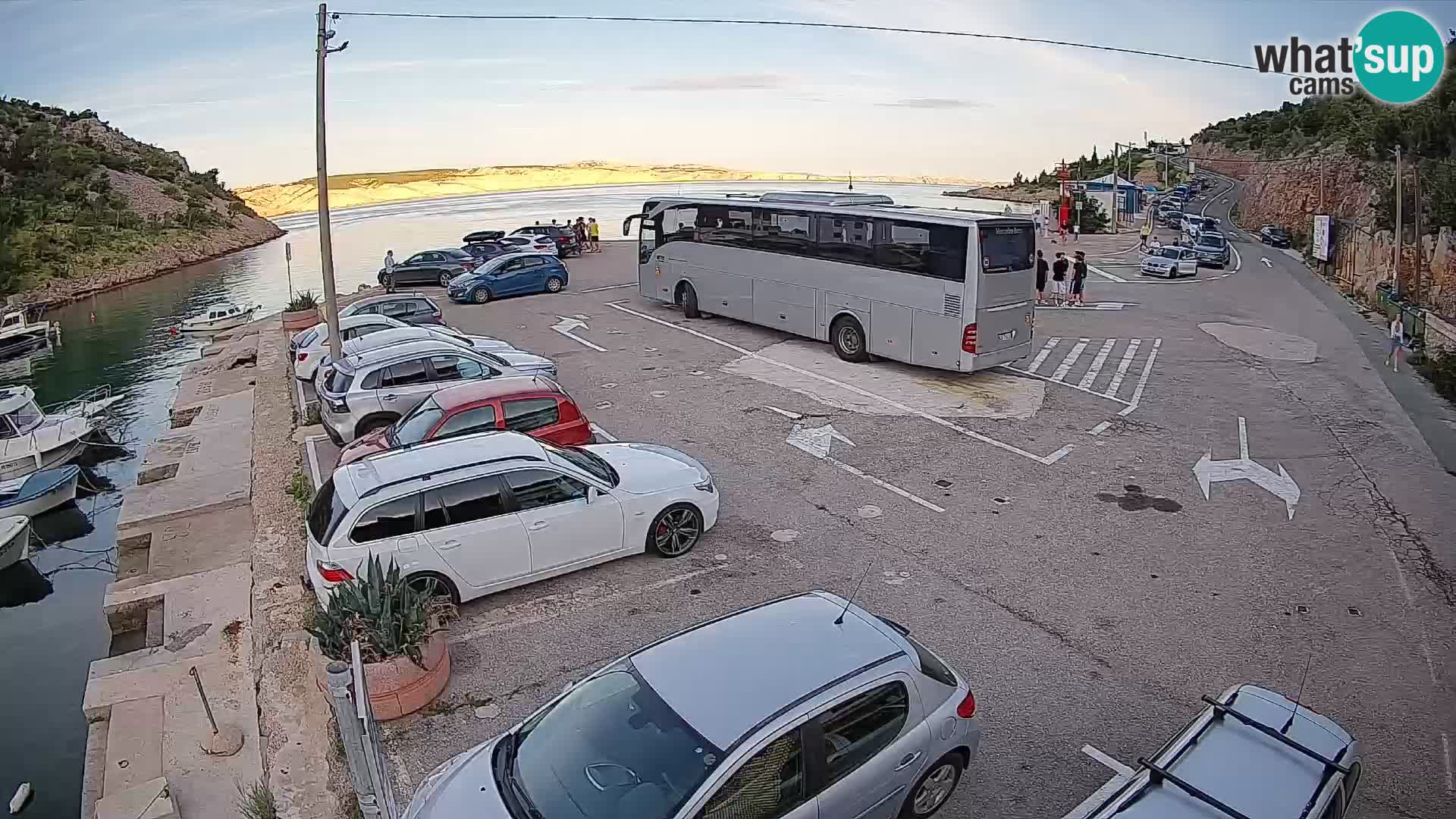 Webcam porto traghetti di Prizna – per l’isola di Pag