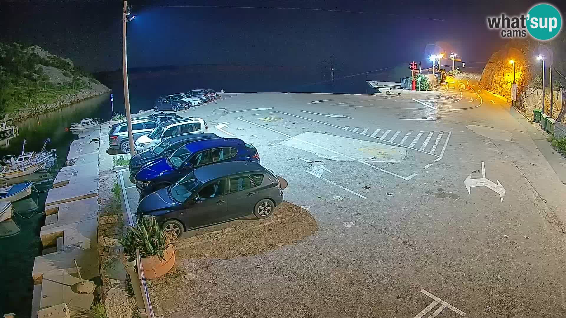 Webcam porto traghetti di Prizna – per l’isola di Pag
