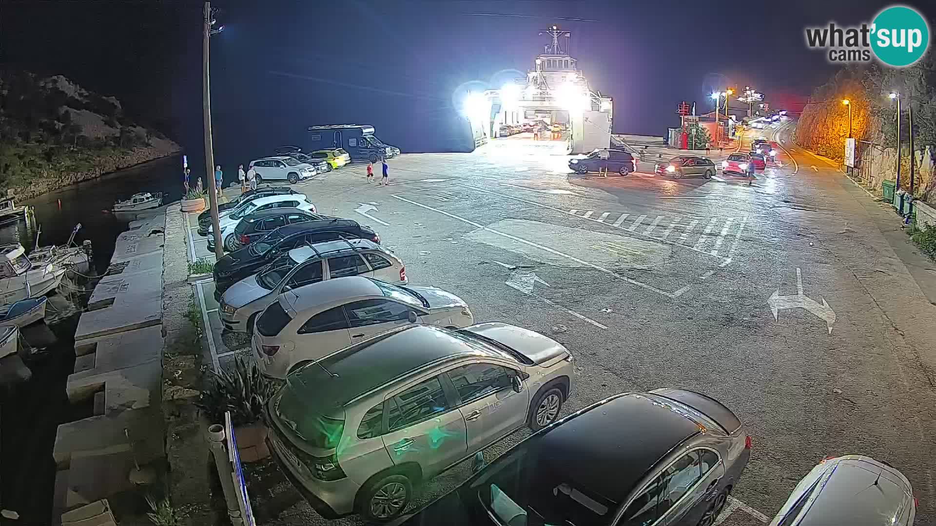 Webcam porto traghetti di Prizna – per l’isola di Pag