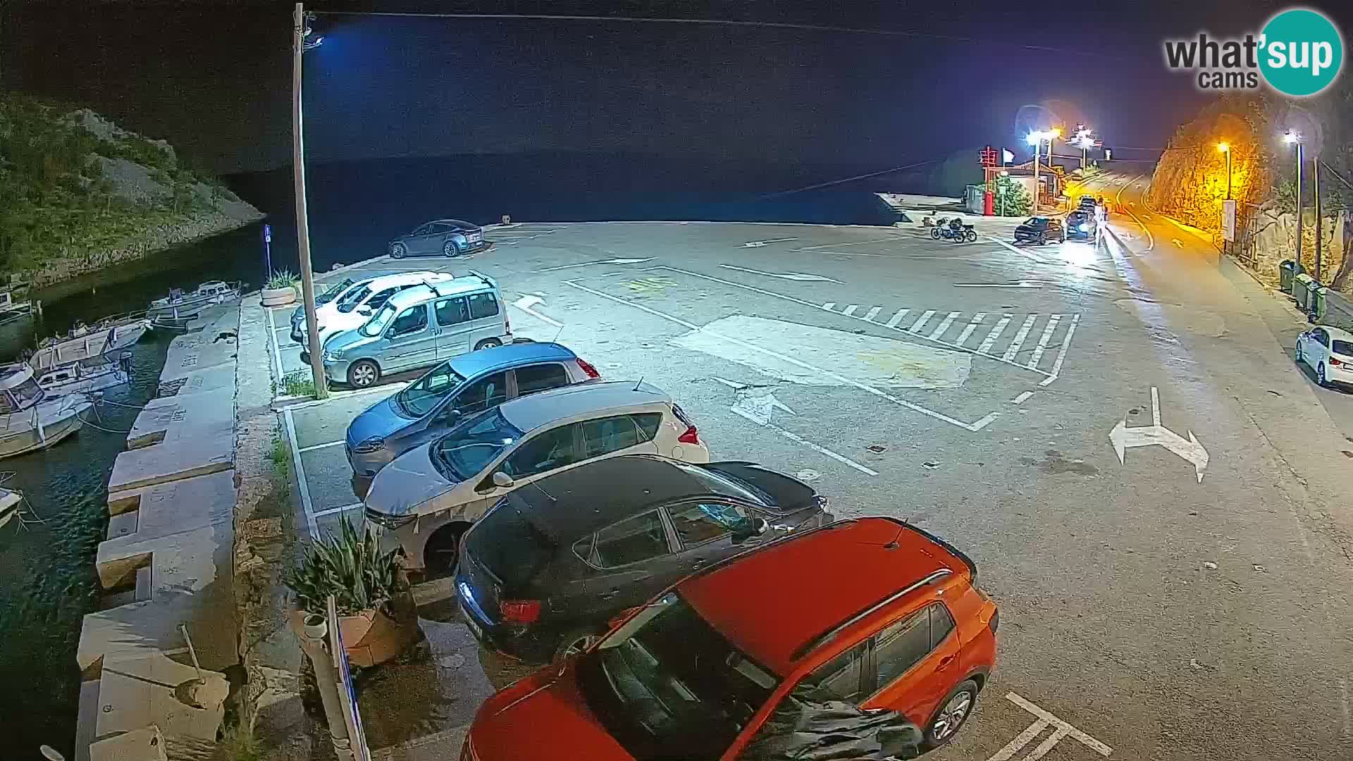 Webcam porto traghetti di Prizna – per l’isola di Pag