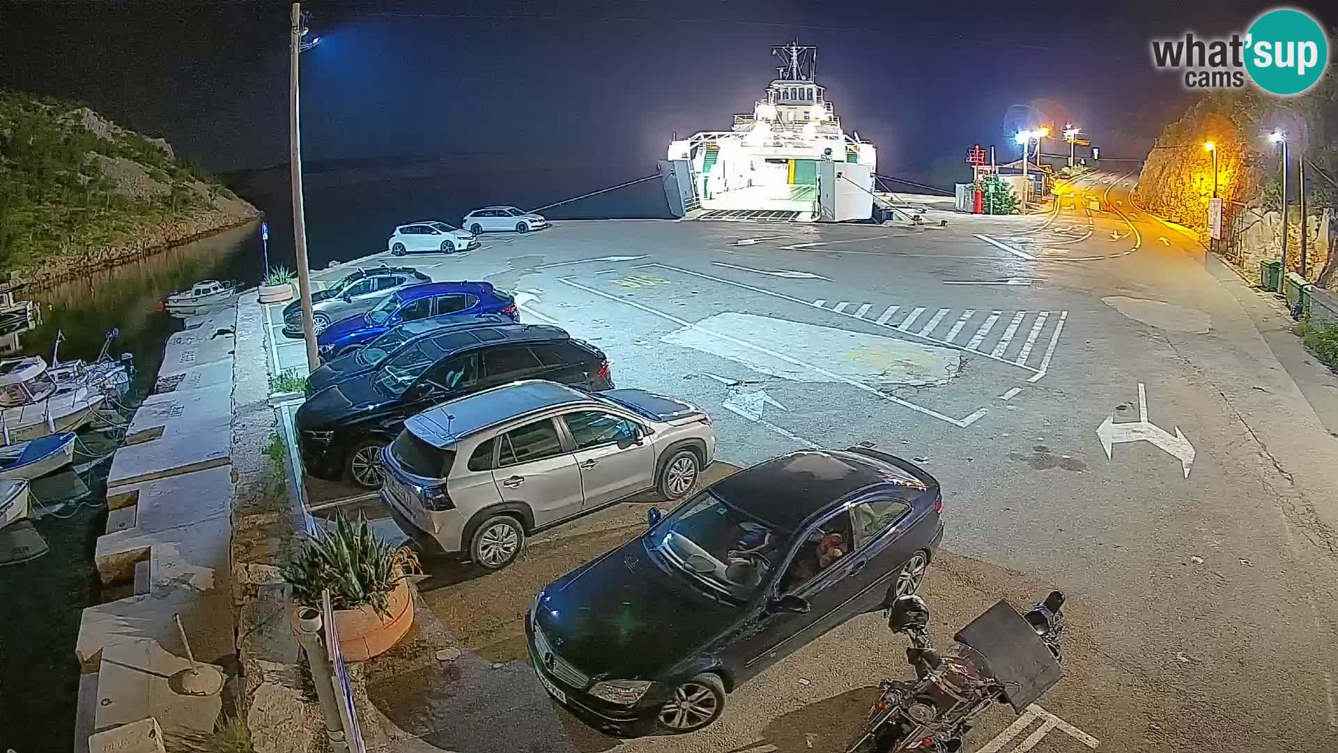 Webcam porto traghetti di Prizna – per l’isola di Pag