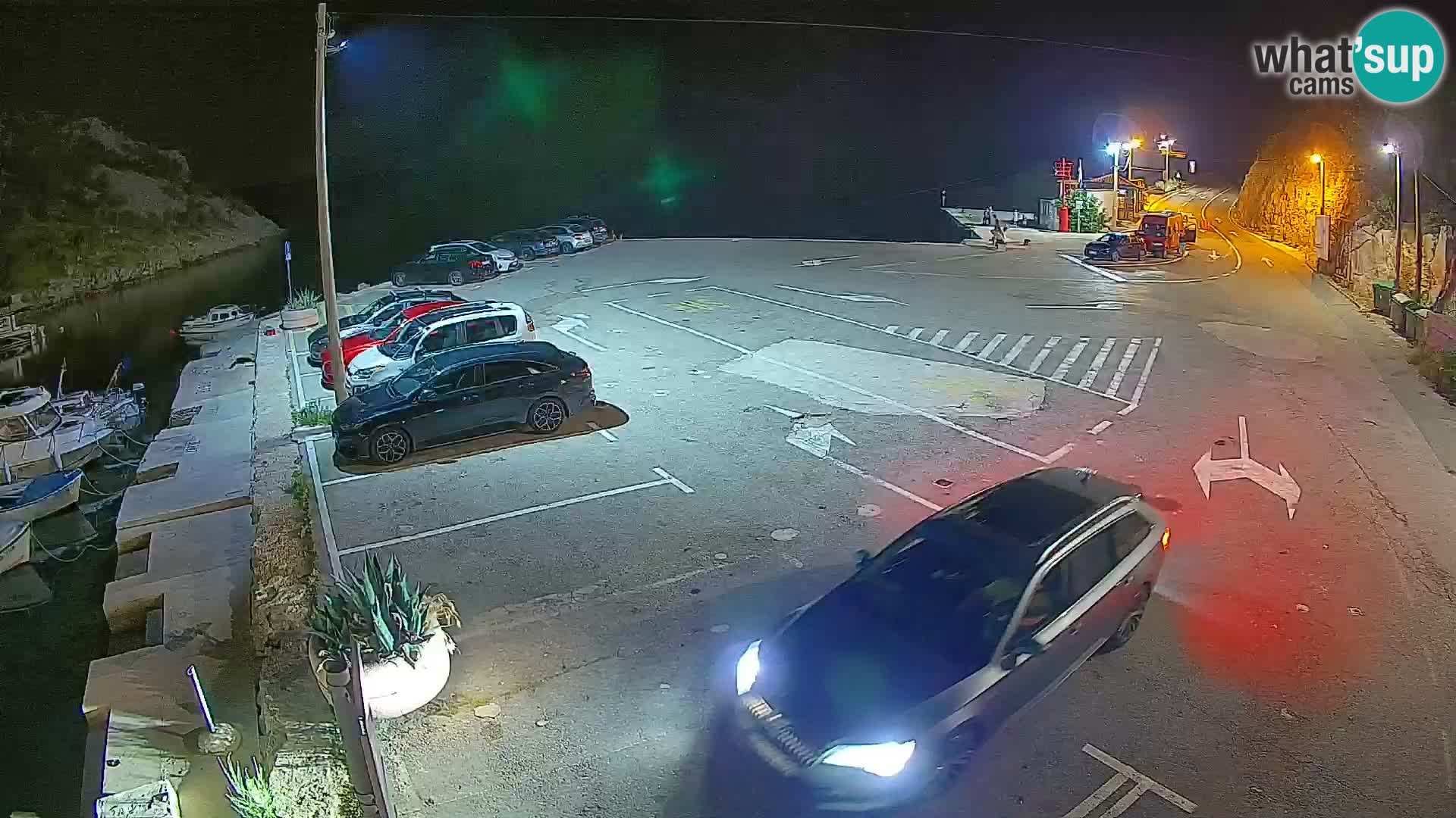 Webcam Fährhafen Prizna – zur Insel Pag
