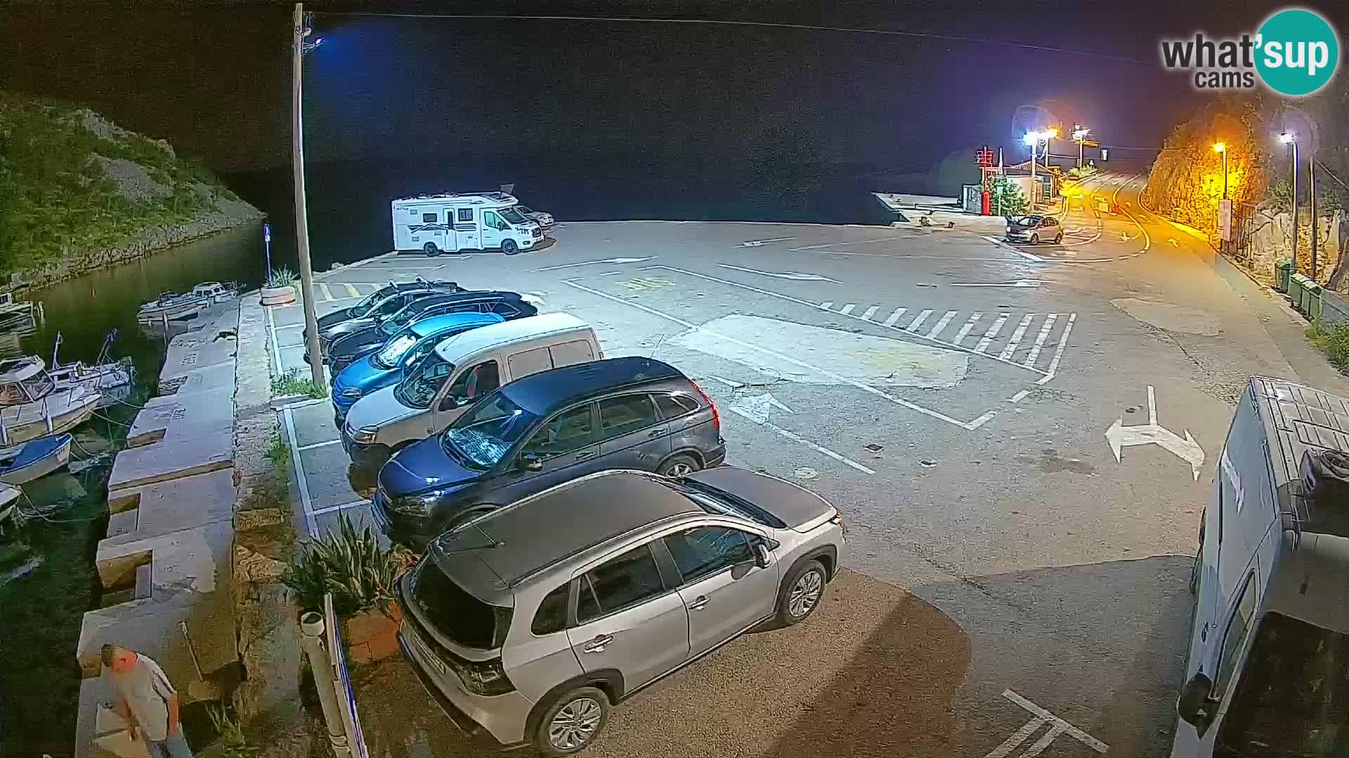 Webcam porto traghetti di Prizna – per l’isola di Pag