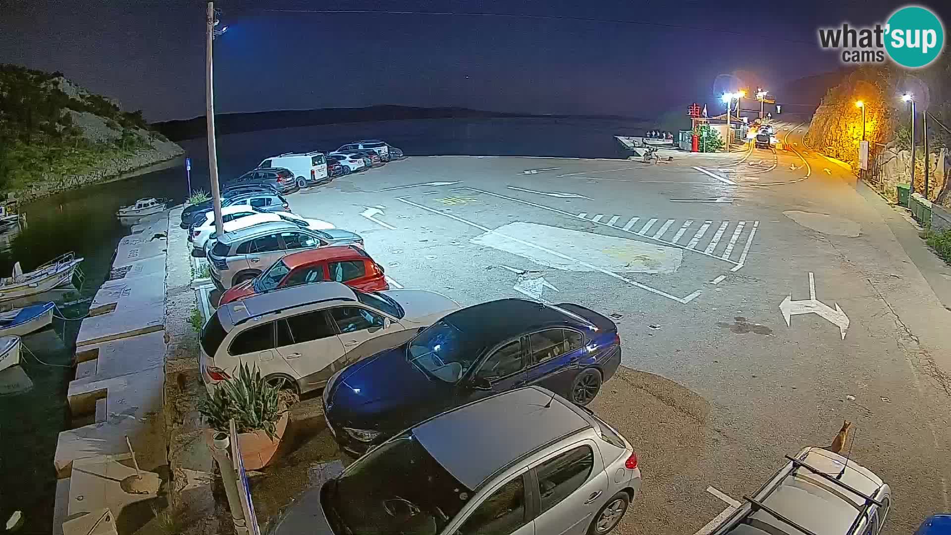 Webcam porto traghetti di Prizna – per l’isola di Pag