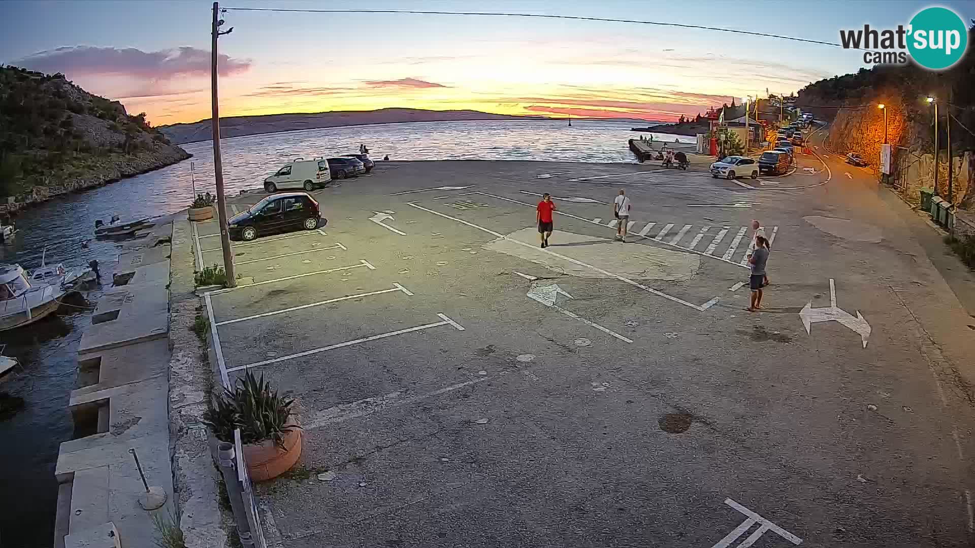 Webcam porto traghetti di Prizna – per l’isola di Pag