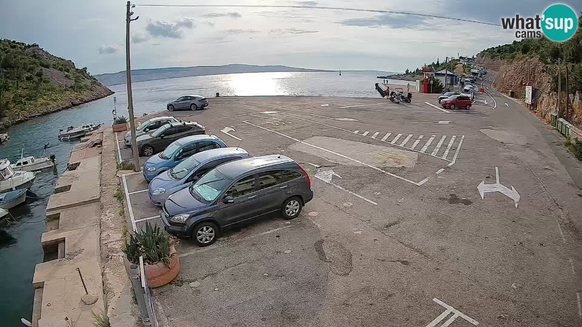 Webcam porto traghetti di Prizna – per l’isola di Pag