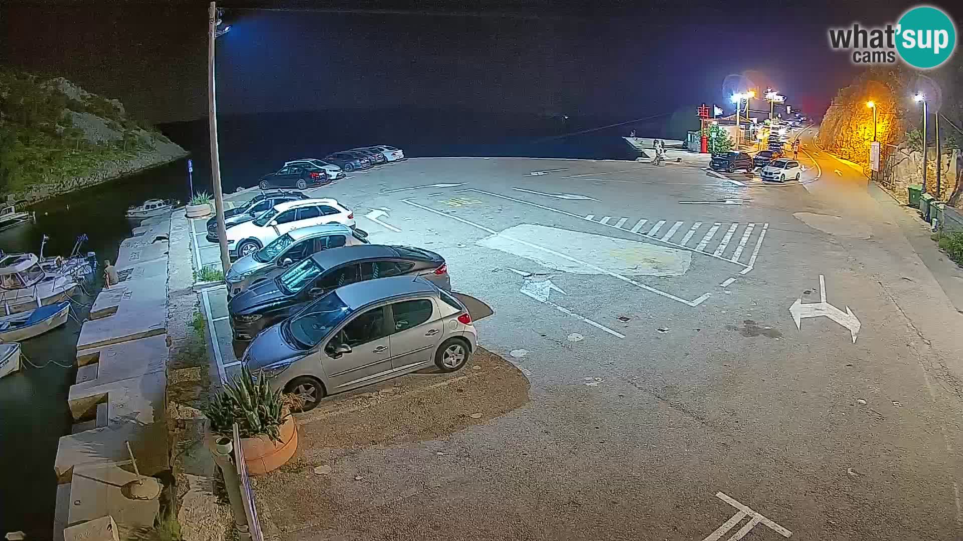 Webcam porto traghetti di Prizna – per l’isola di Pag