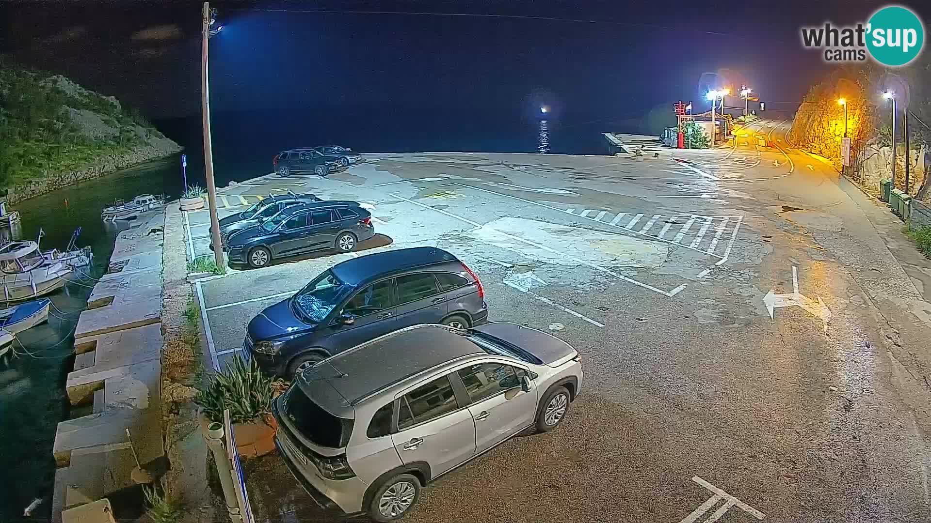 Webcam porto traghetti di Prizna – per l’isola di Pag