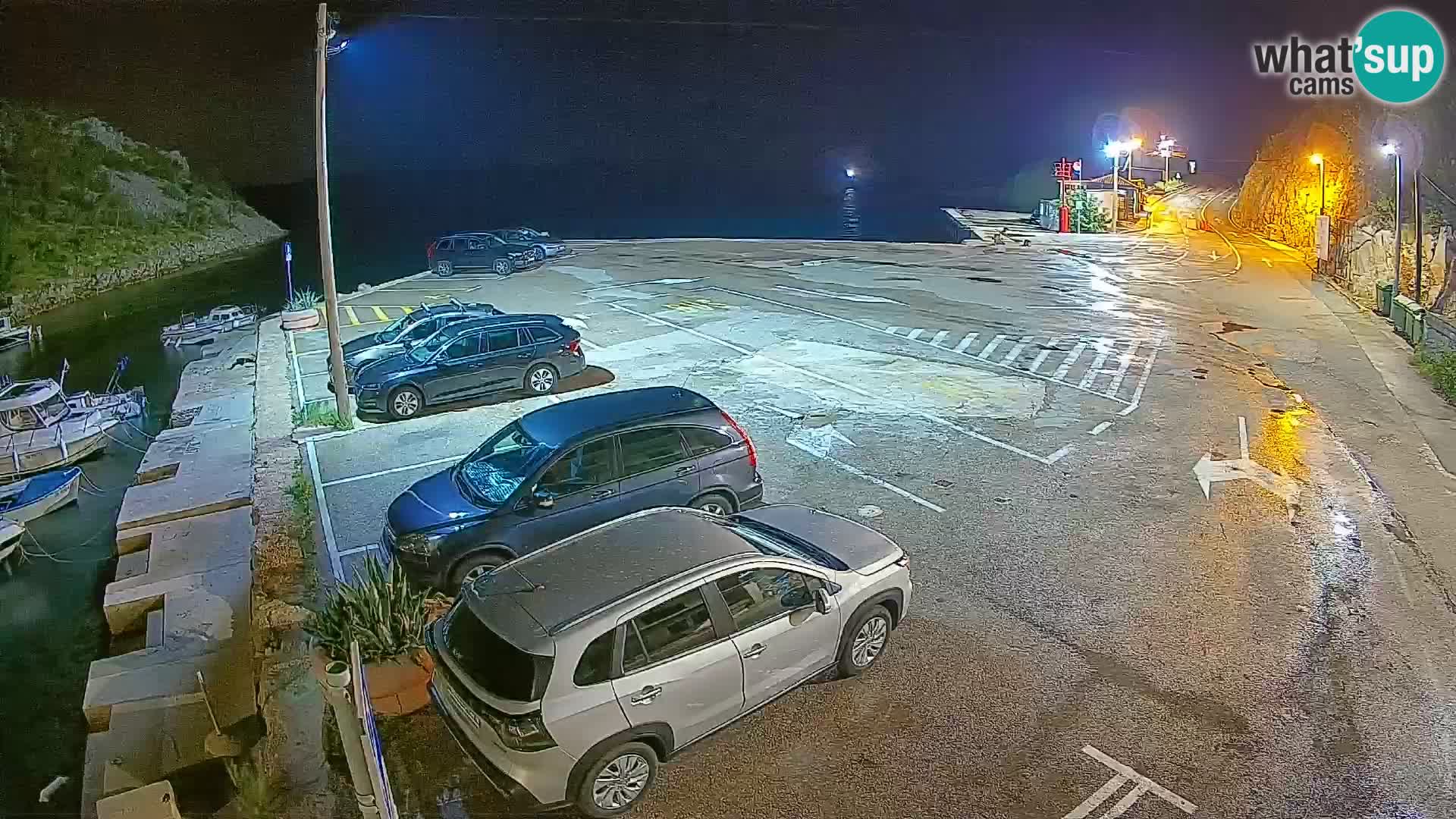 Webcam porto traghetti di Prizna – per l’isola di Pag