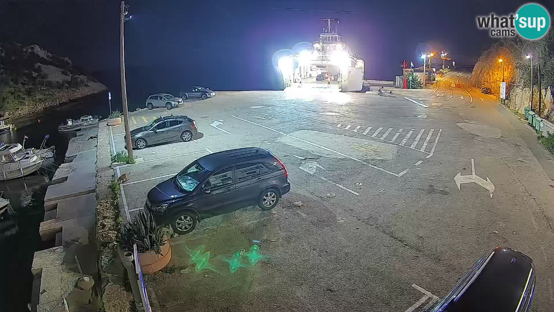Webcam porto traghetti di Prizna – per l’isola di Pag