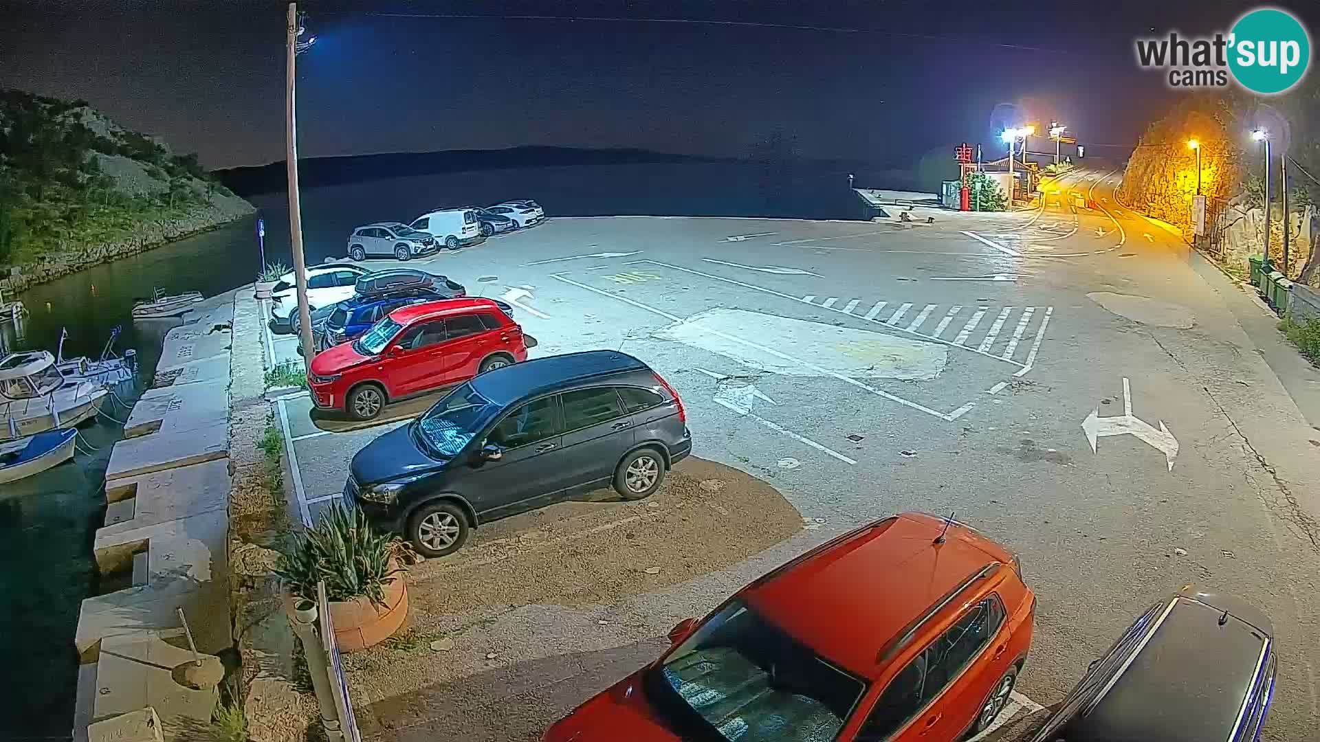 Webcam porto traghetti di Prizna – per l’isola di Pag