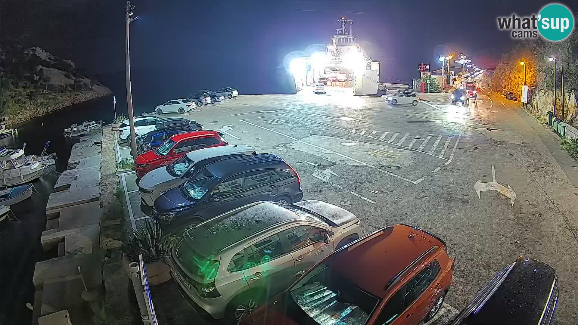 Webcam porto traghetti di Prizna – per l’isola di Pag