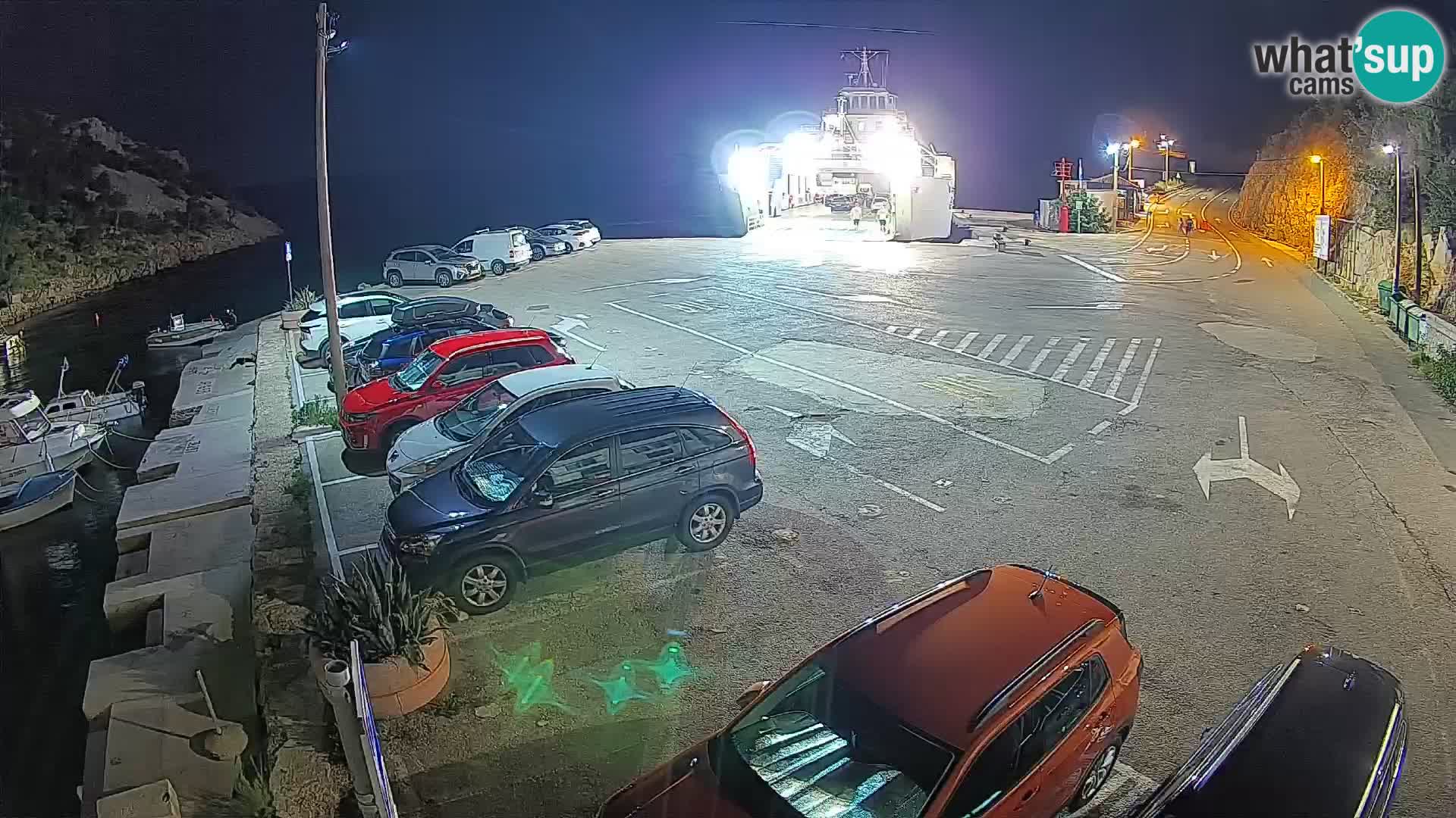Webcam porto traghetti di Prizna – per l’isola di Pag