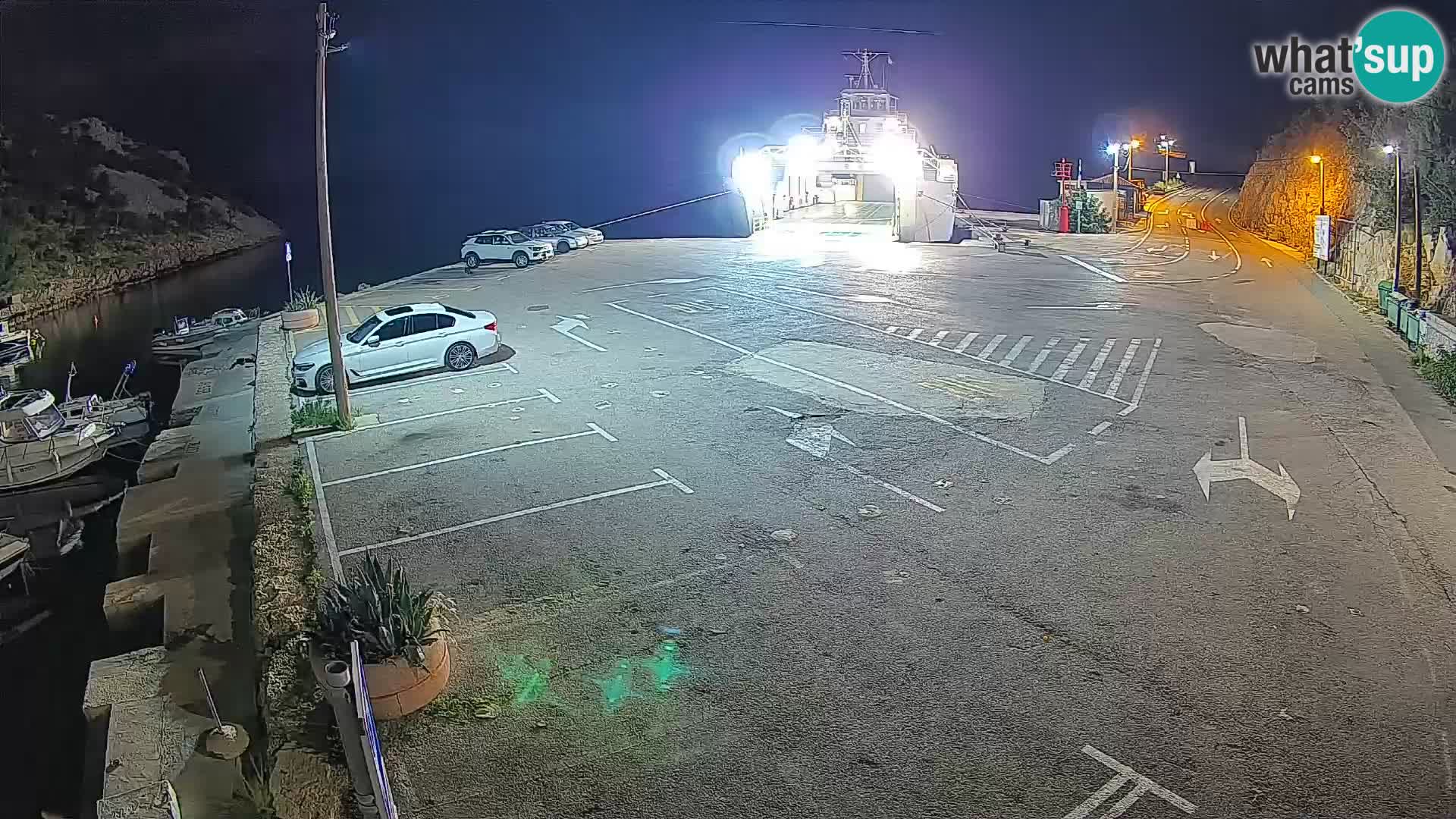 Webcam porto traghetti di Prizna – per l’isola di Pag