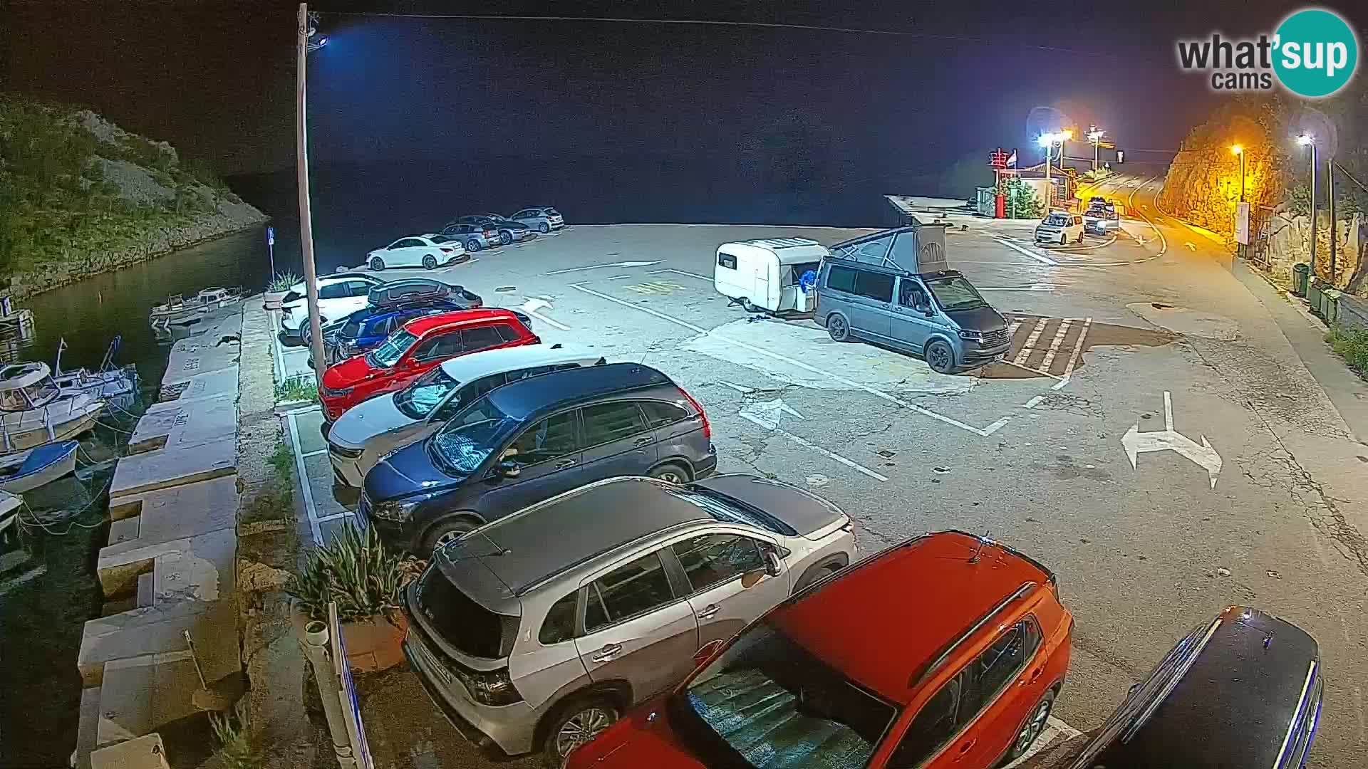 Webcam porto traghetti di Prizna – per l’isola di Pag