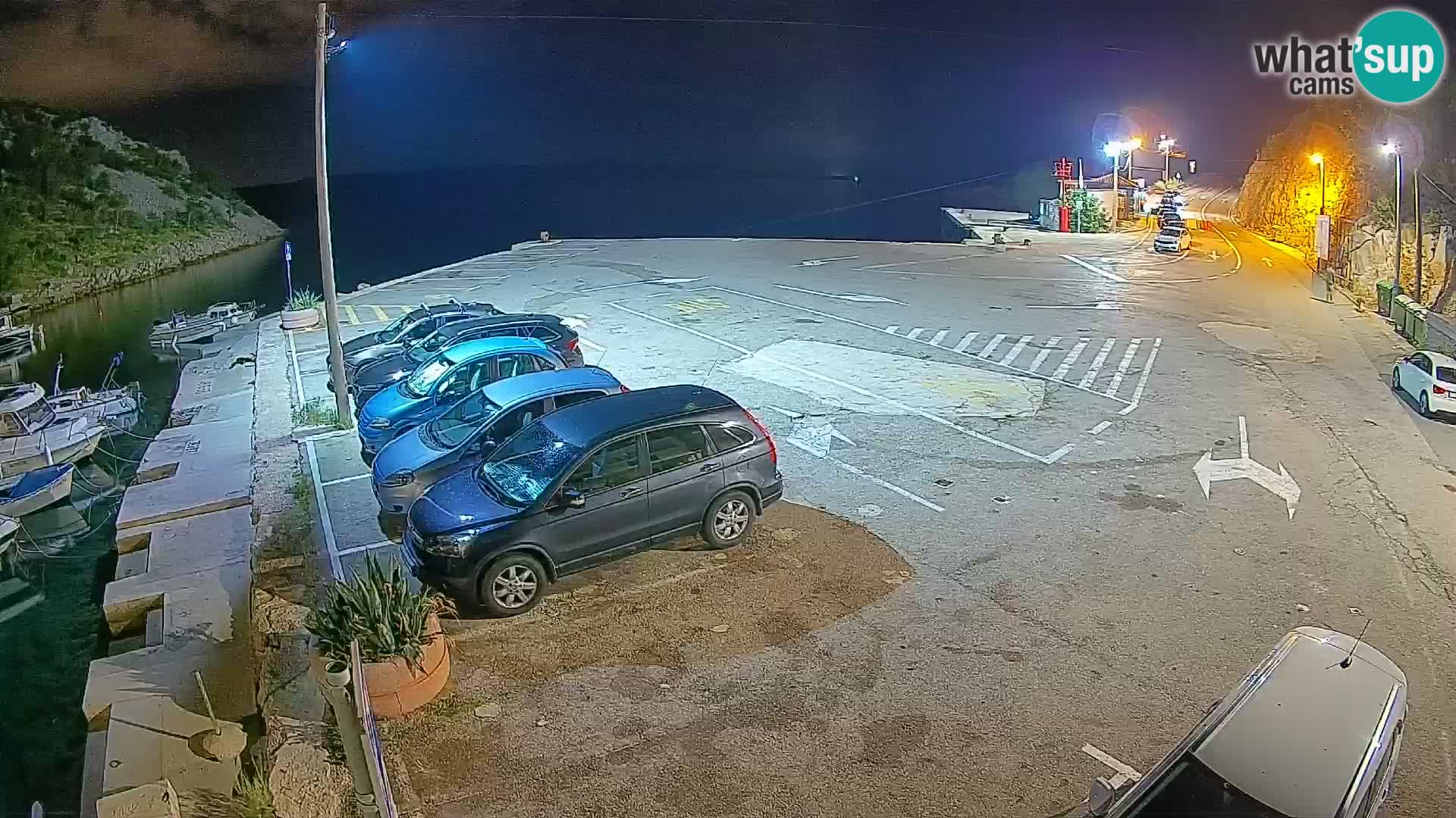 Webcam porto traghetti di Prizna – per l’isola di Pag