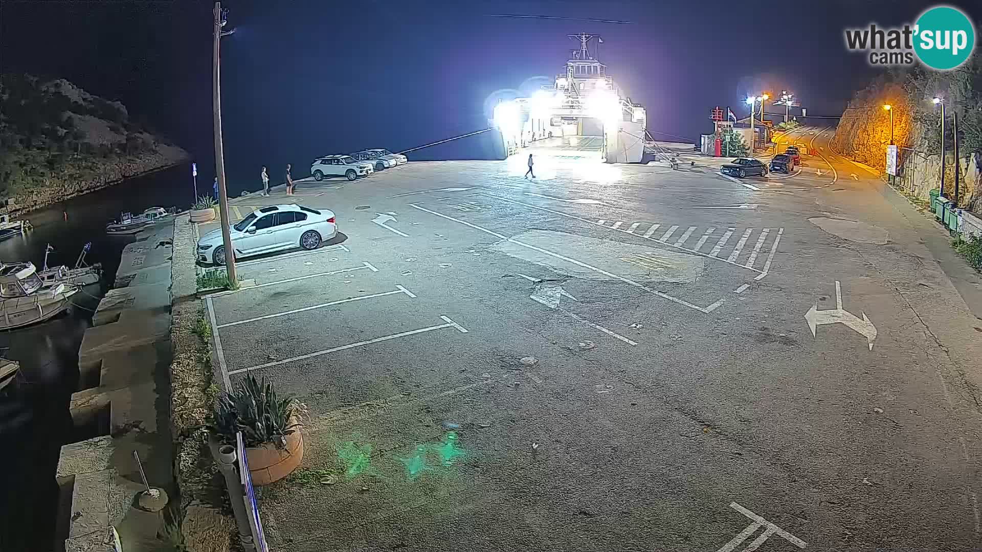 Webcam porto traghetti di Prizna – per l’isola di Pag