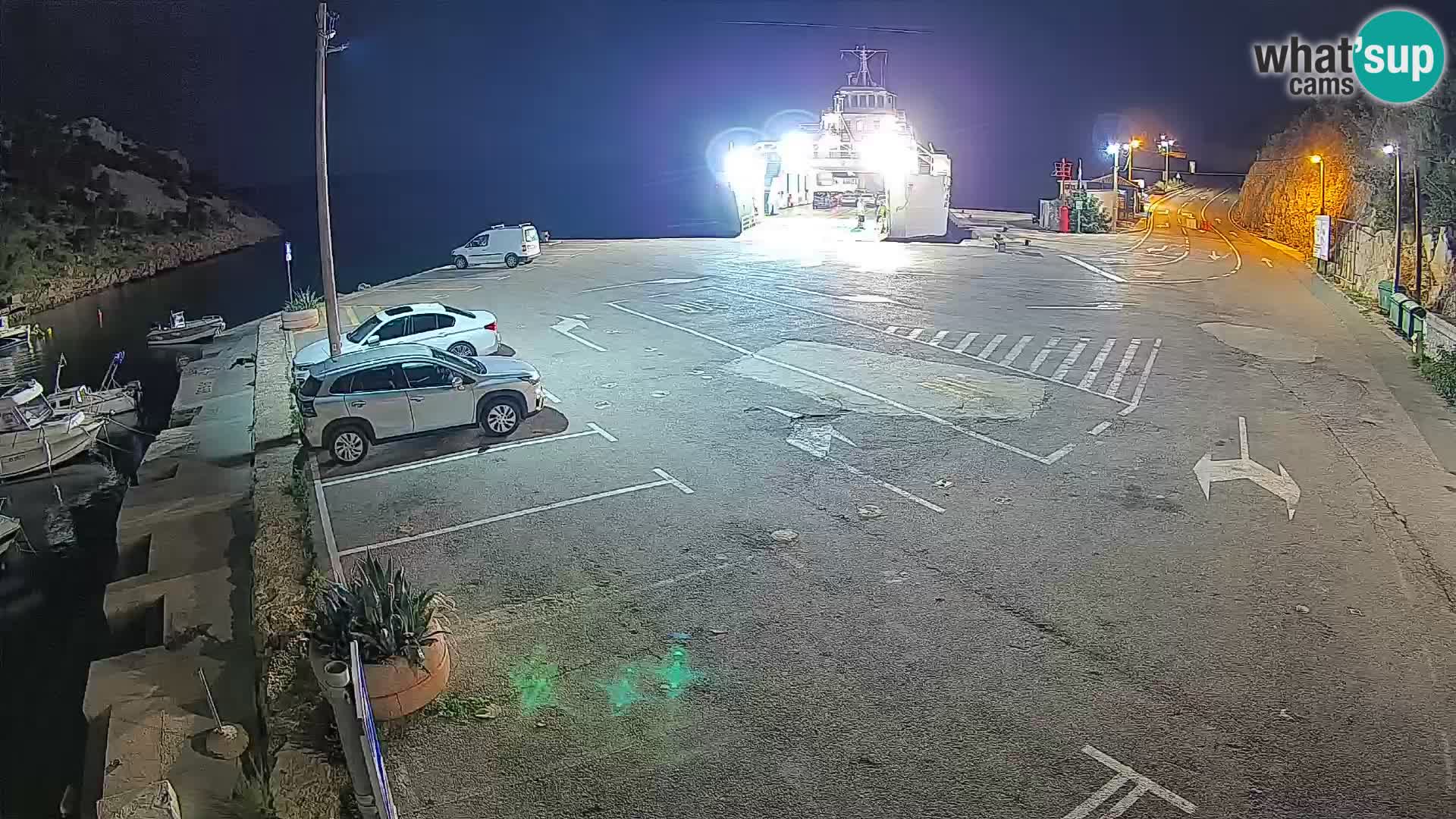 Webcam porto traghetti di Prizna – per l’isola di Pag