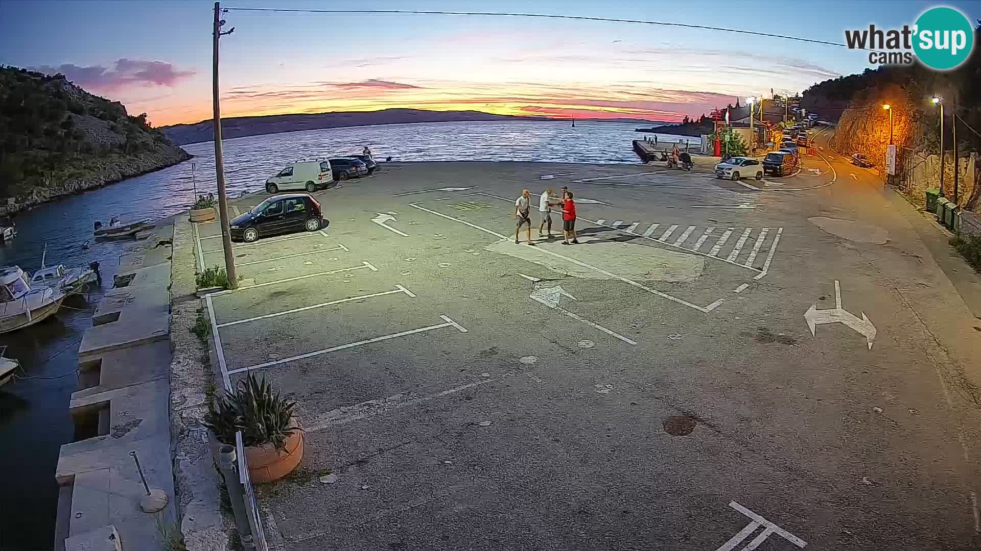 Webcam porto traghetti di Prizna – per l’isola di Pag