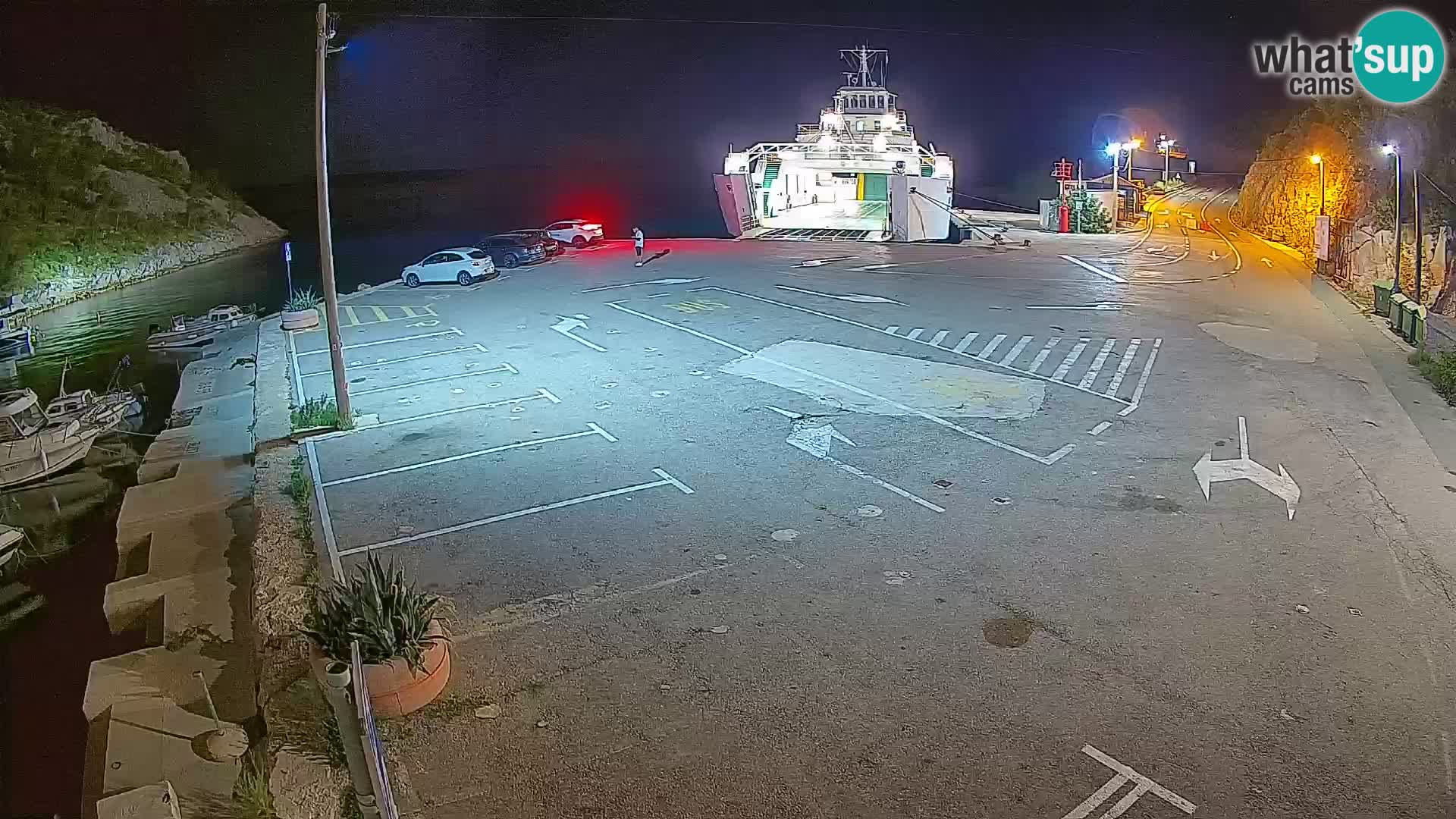 Webcam porto traghetti di Prizna – per l’isola di Pag
