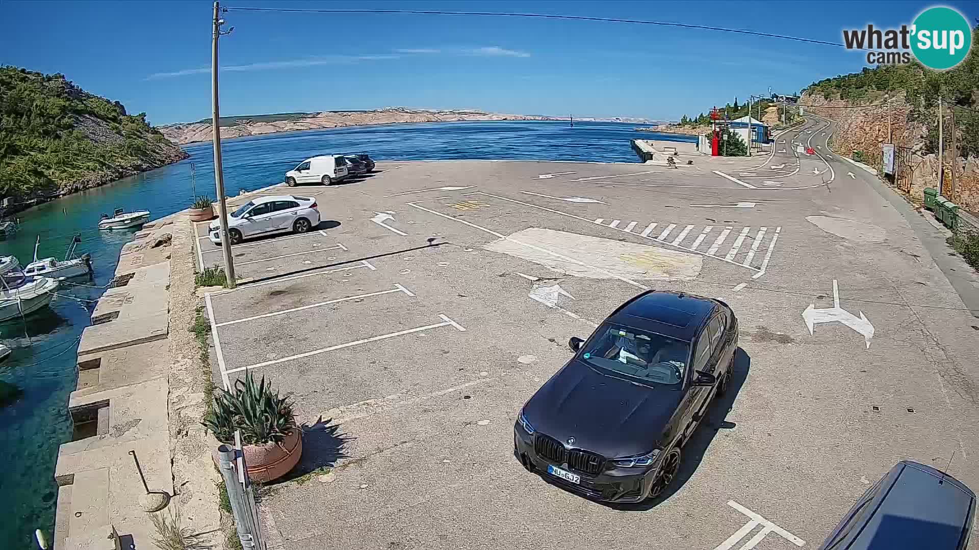Webcam porto traghetti di Prizna – per l’isola di Pag