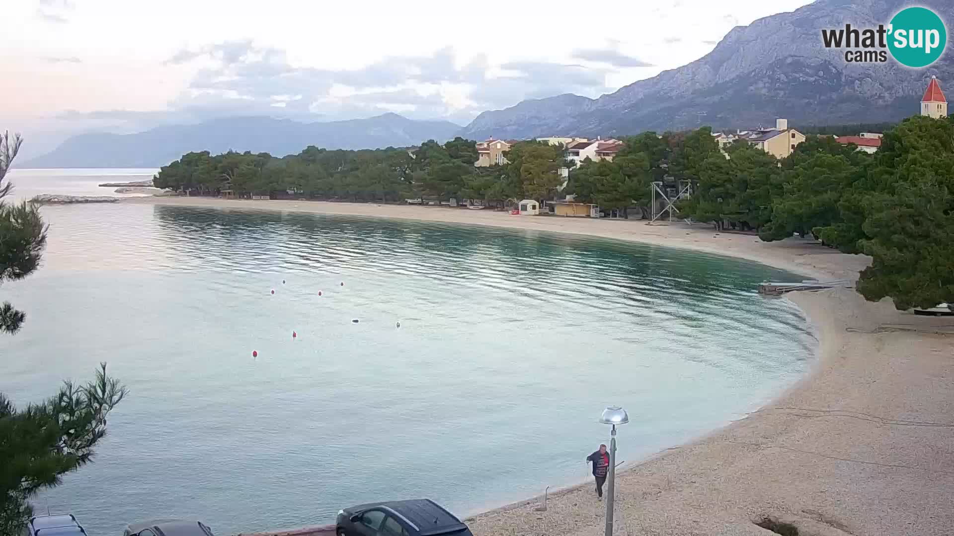 Webcam Spalato - Spiaggia Kašjuni - Spiagge Spalato - live cam Dalmazia