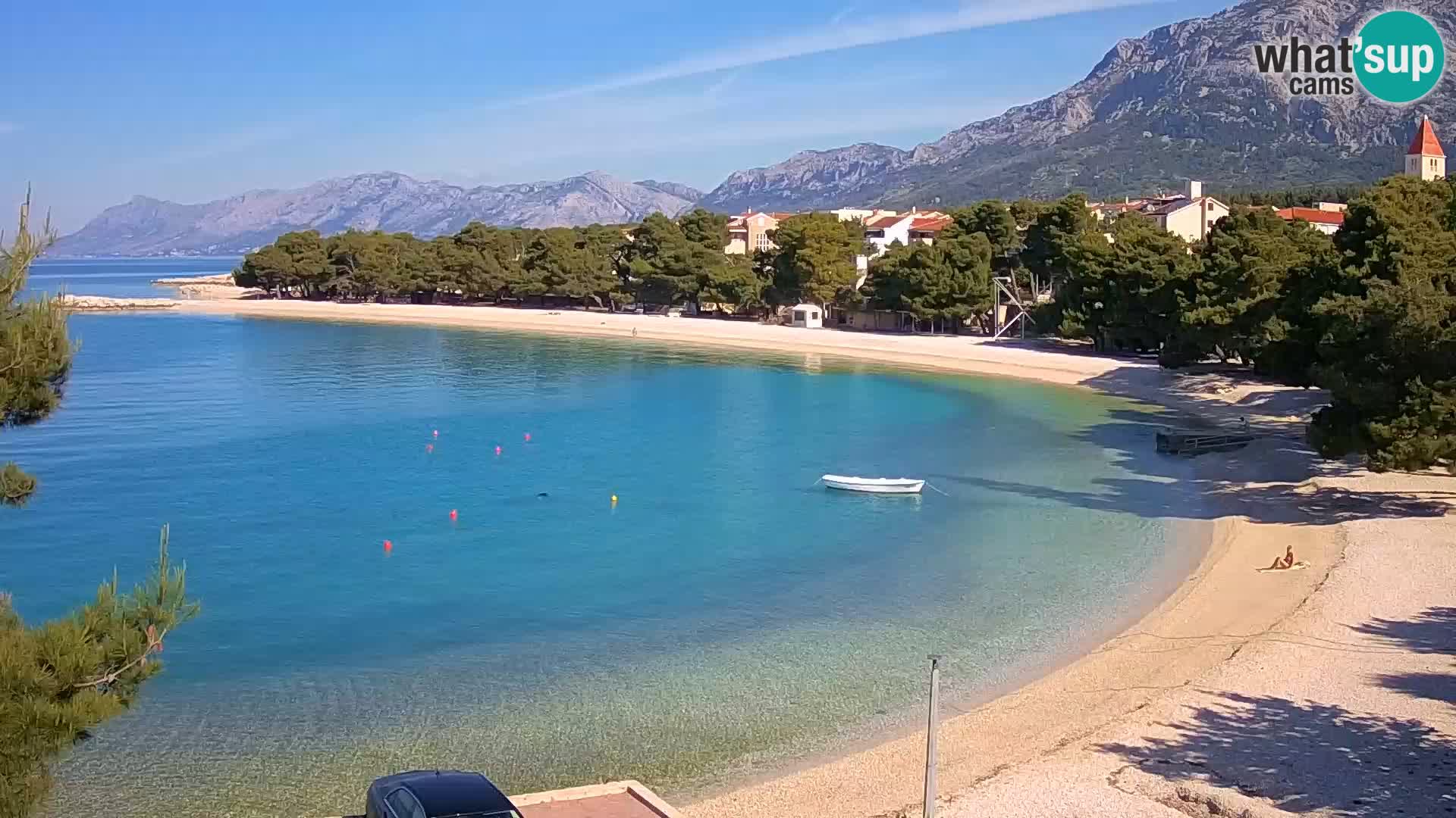 Promajna –  beach webcam live