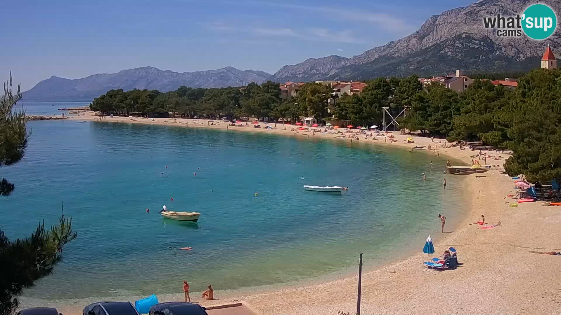 Promajna –  beach webcam live
