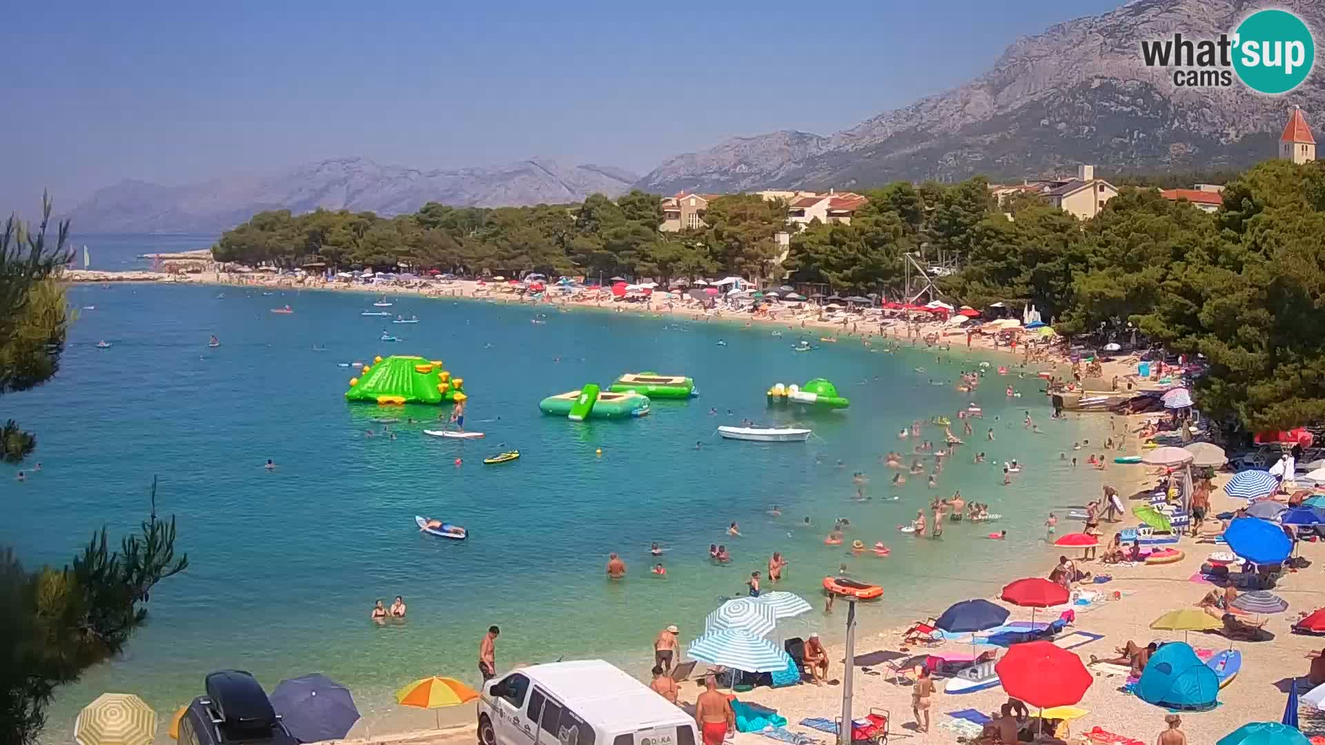 Promajna –  beach webcam live