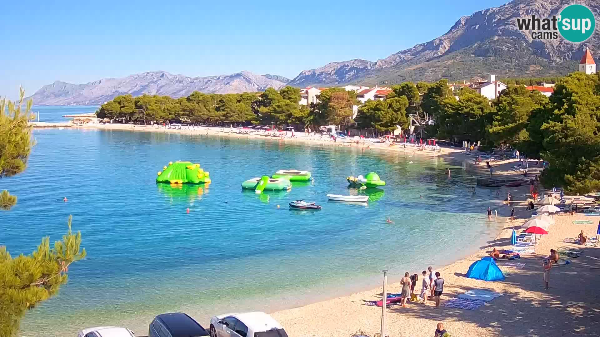 Promajna –  beach webcam live