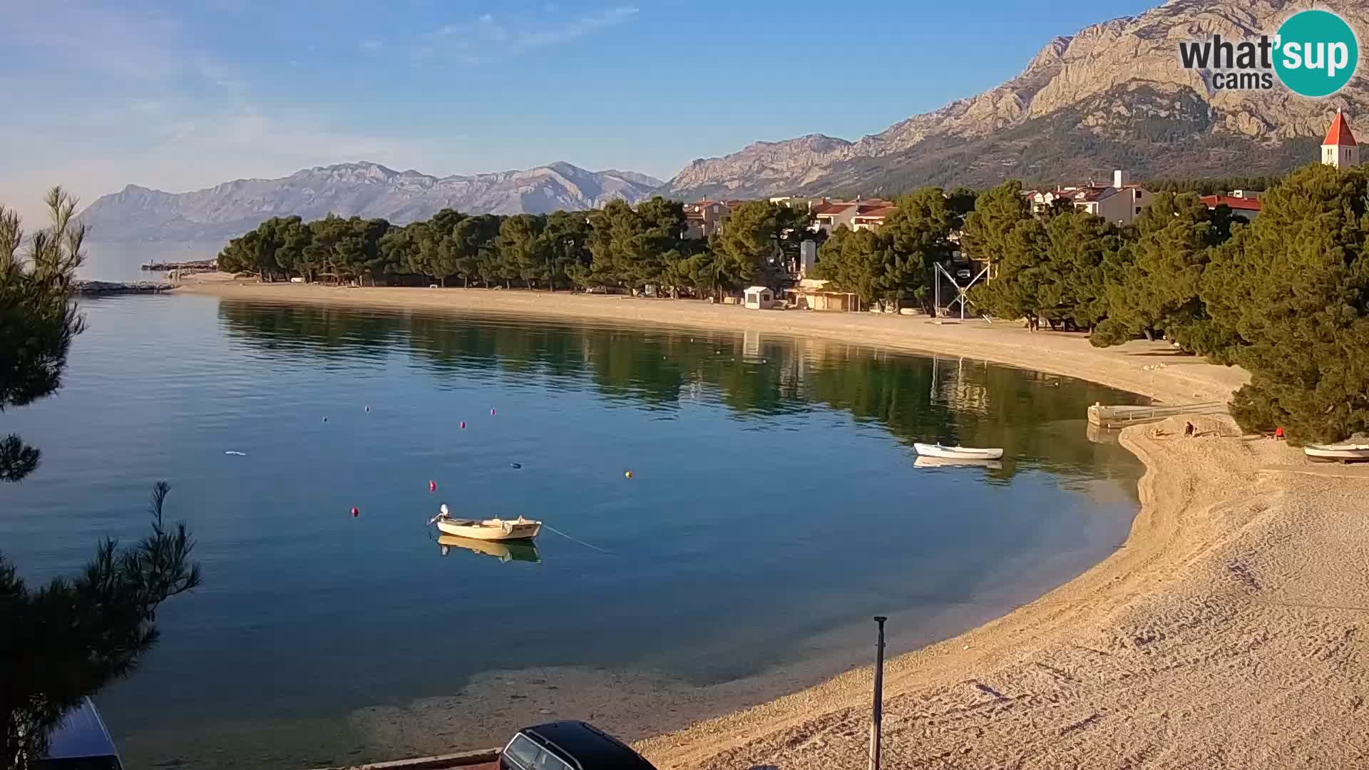 Promajna –  beach webcam live