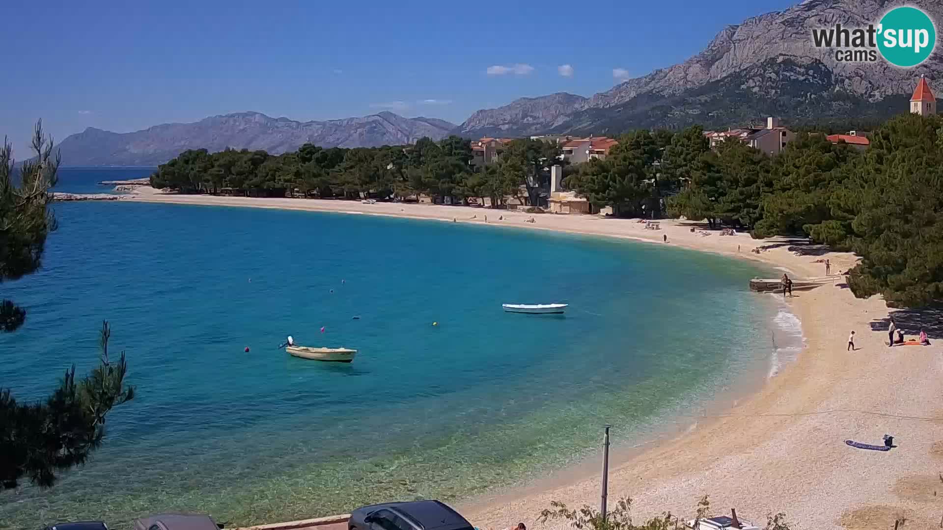 Promajna –  beach webcam live
