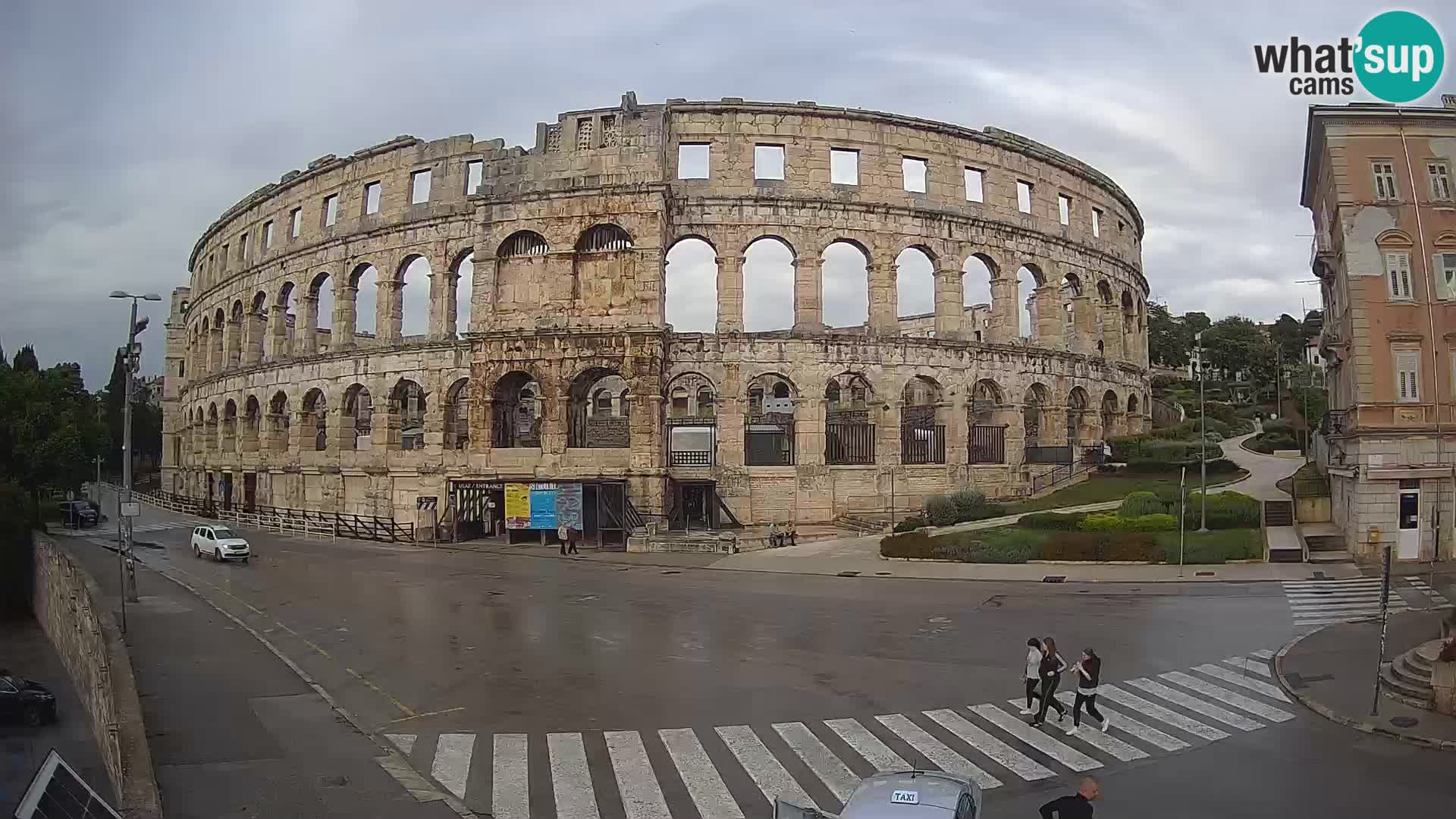 Live webcam Amphitheatre in Pula – Arena
