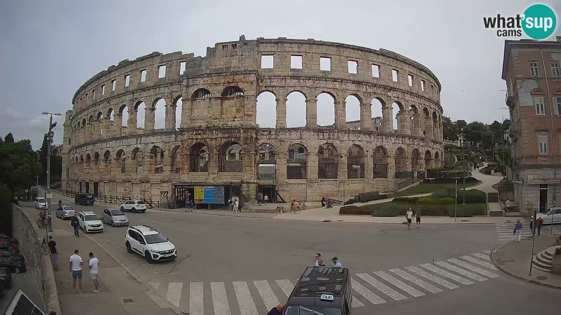 Live webcam Amphitheatre in Pula – Arena