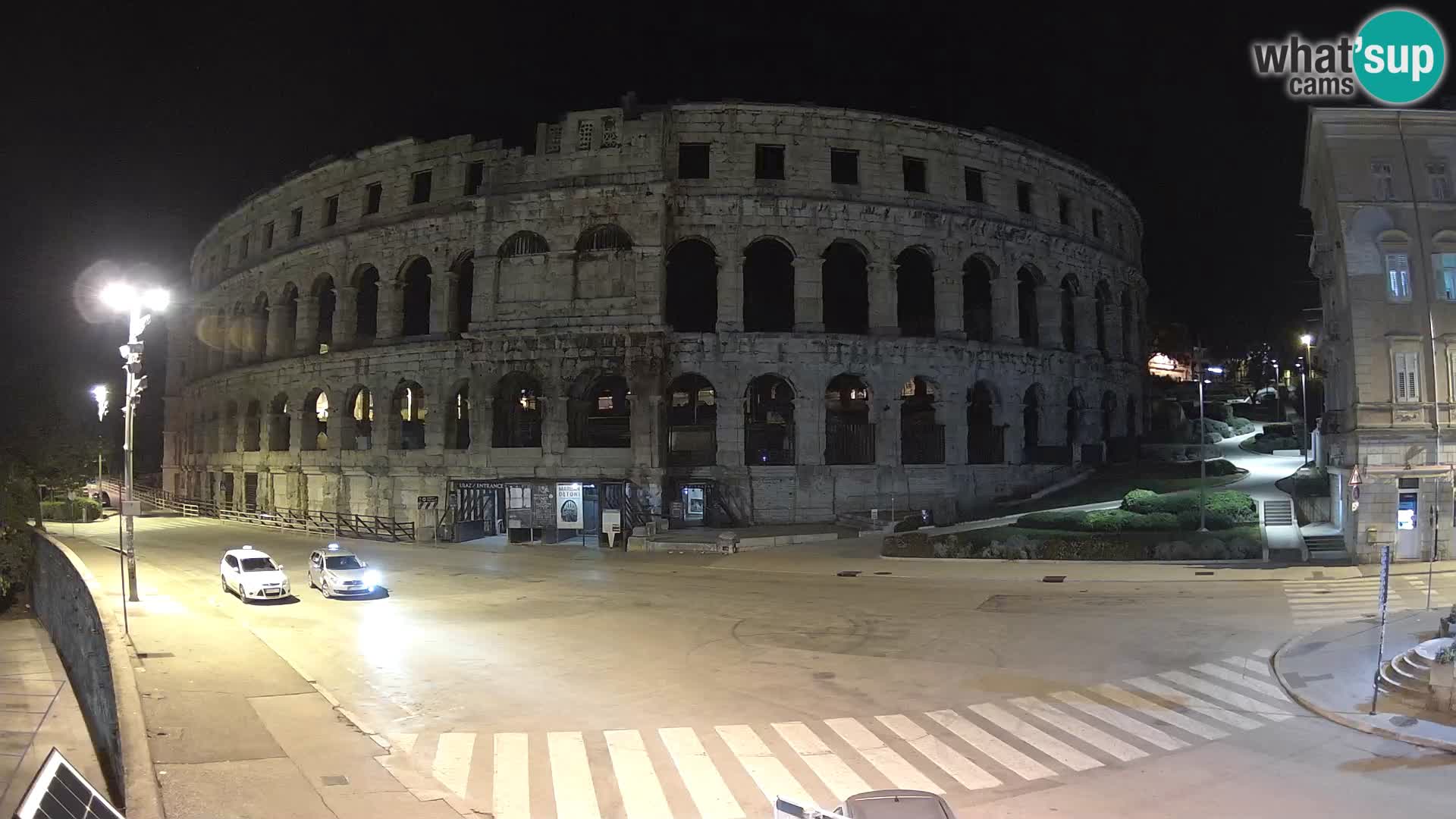 Live webcam Amphitheatre in Pula – Arena