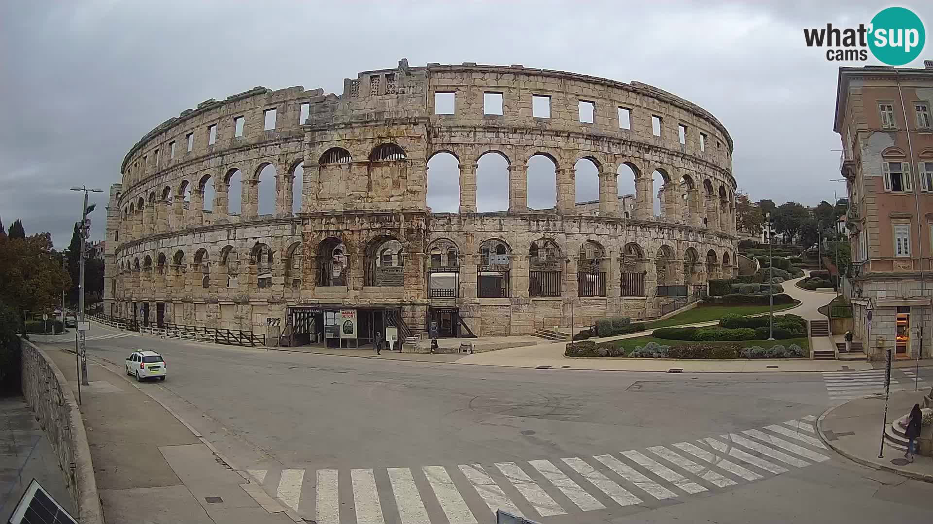 Live webcam Amphitheatre in Pula – Arena