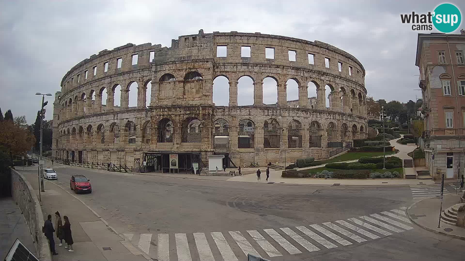 Live webcam Amphitheatre in Pula – Arena