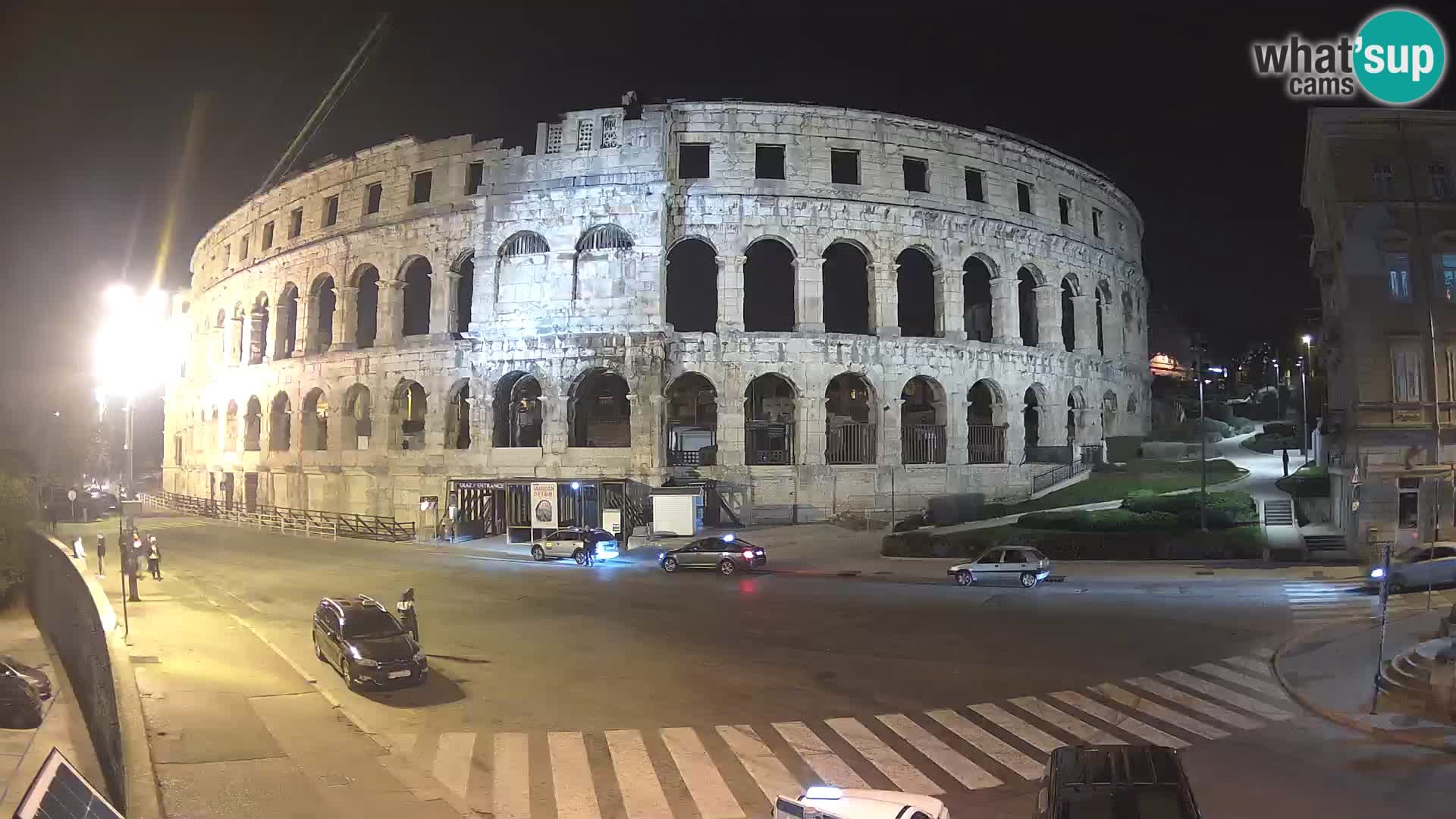 Live webcam Amphitheatre in Pula – Arena