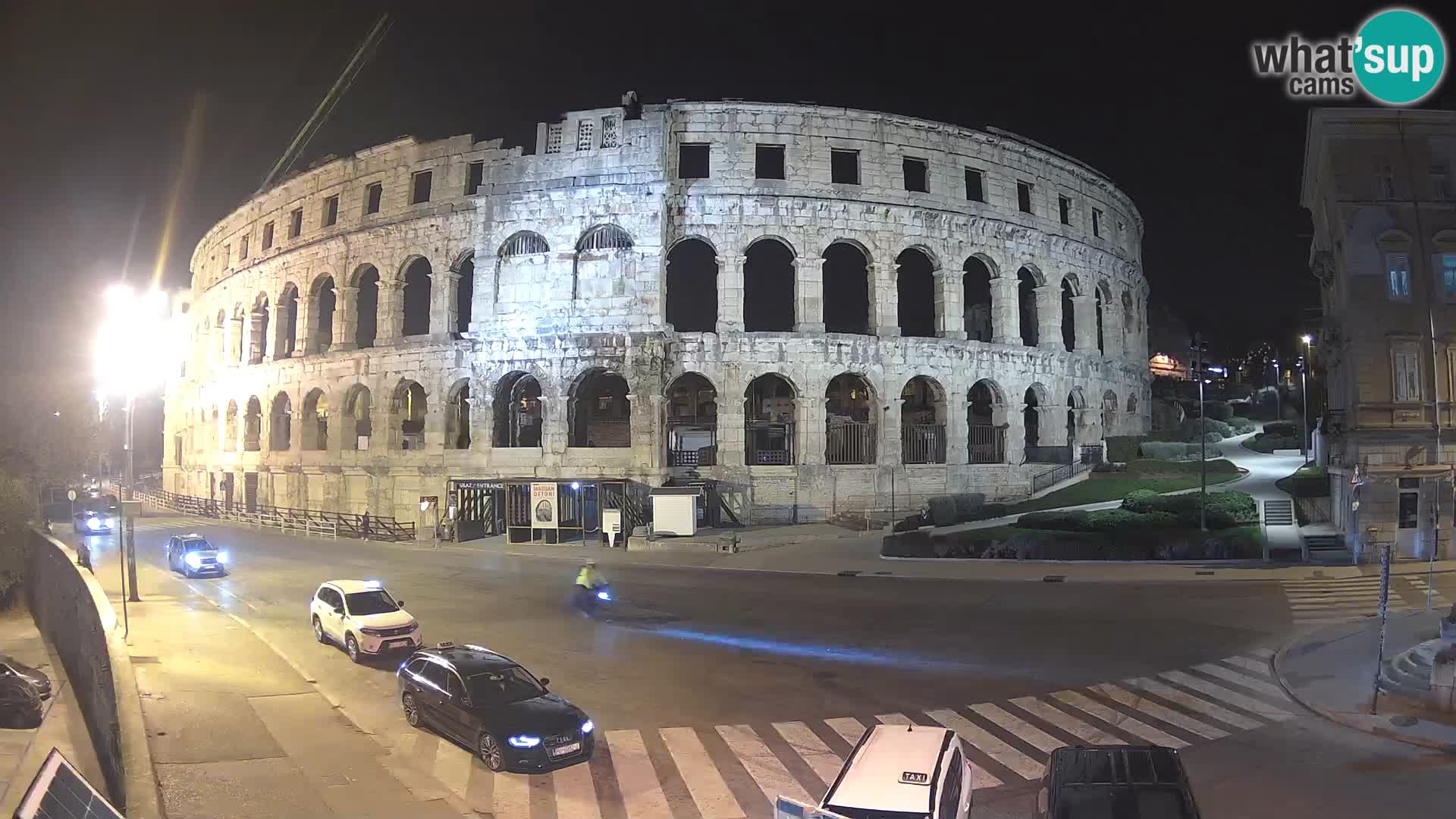 Live webcam Amphitheatre in Pula – Arena