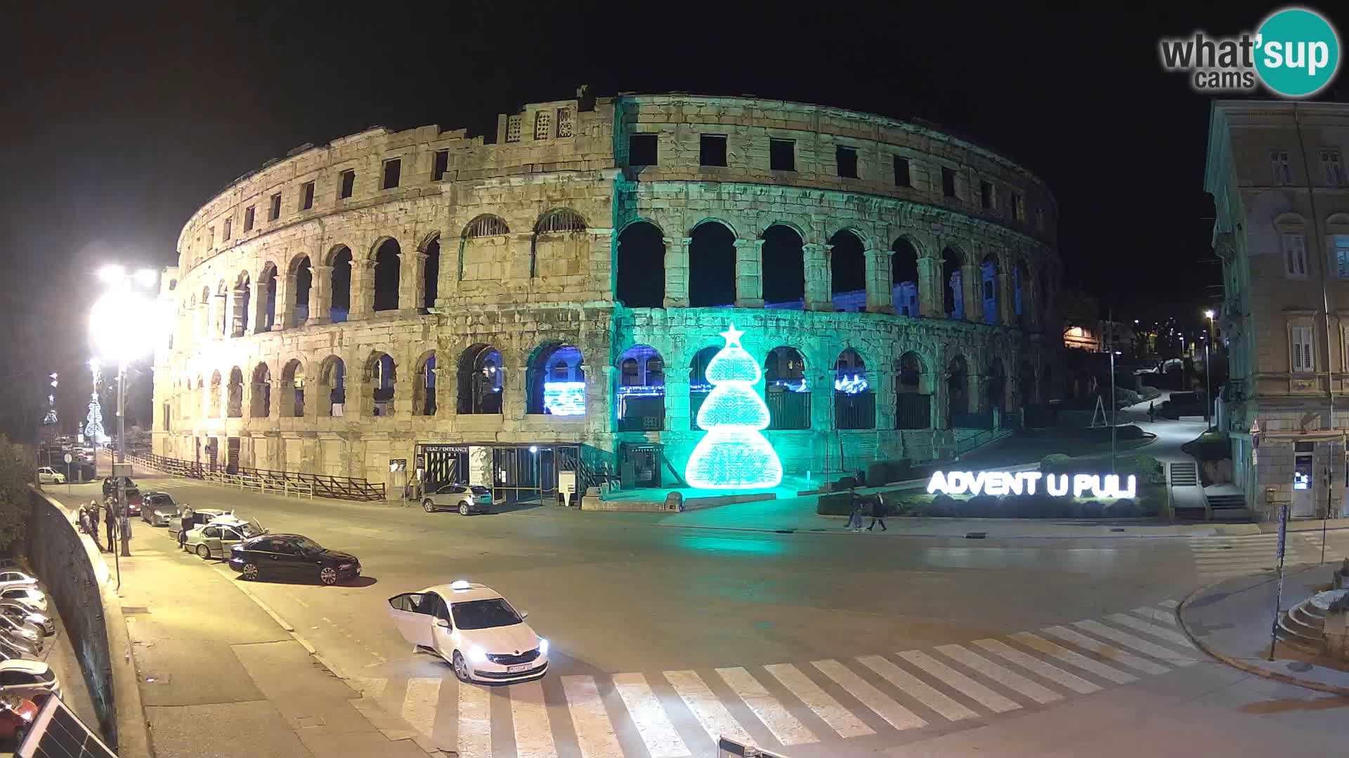 Live webcam Amphitheatre in Pula – Arena