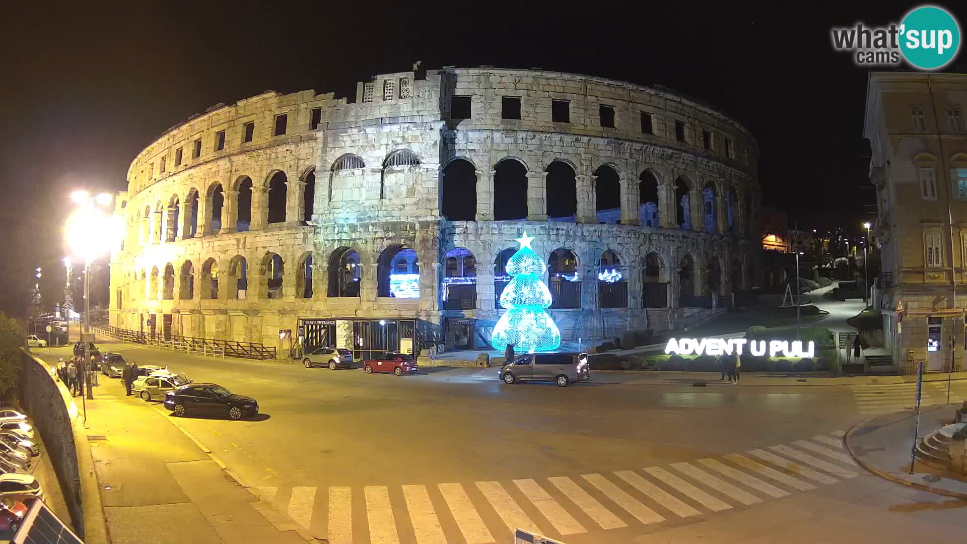 Live webcam Amphitheatre in Pula – Arena